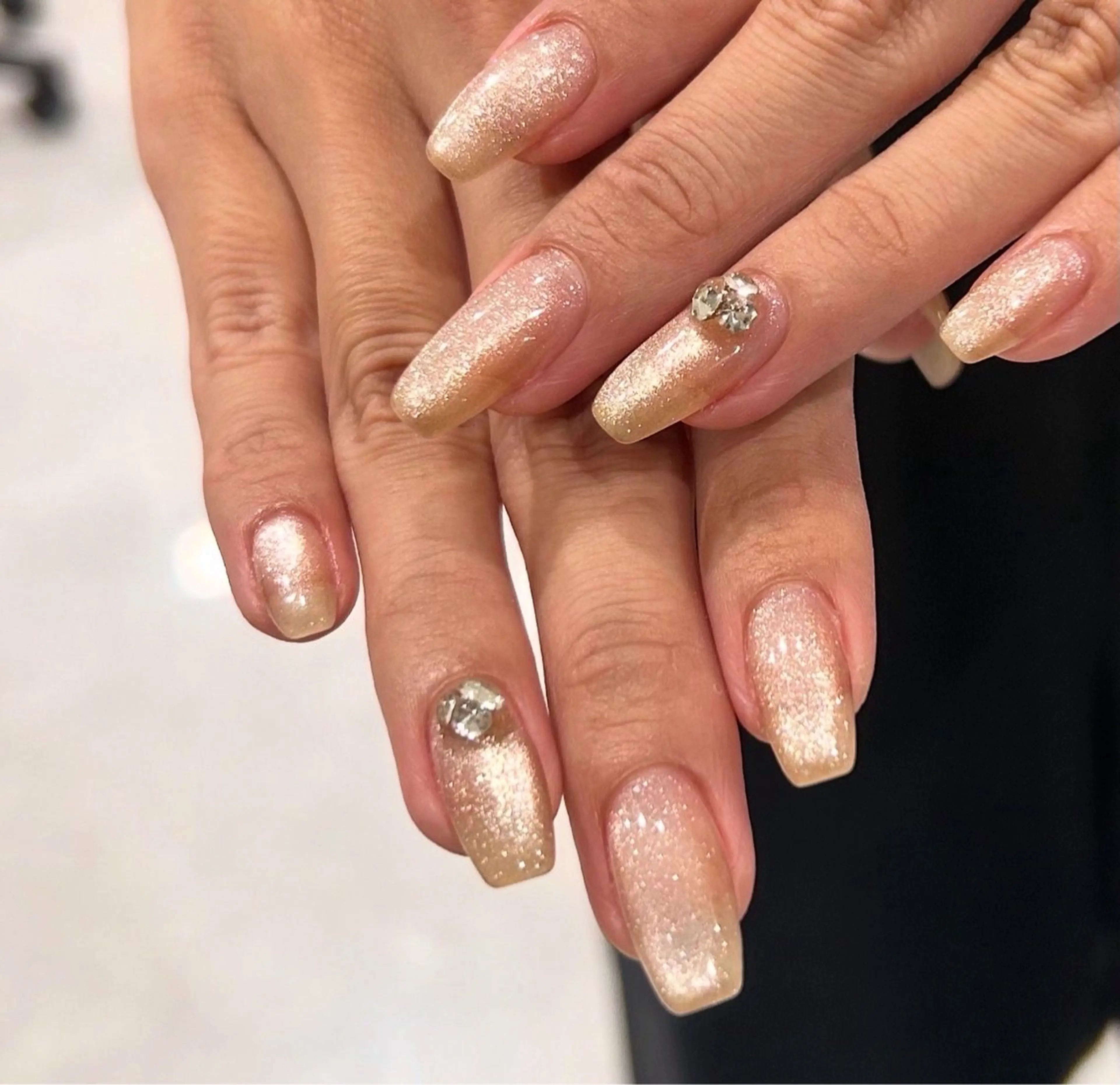 ネイル キラキラネイル ハンドネイル RYO ／Amourのネイルデザイン