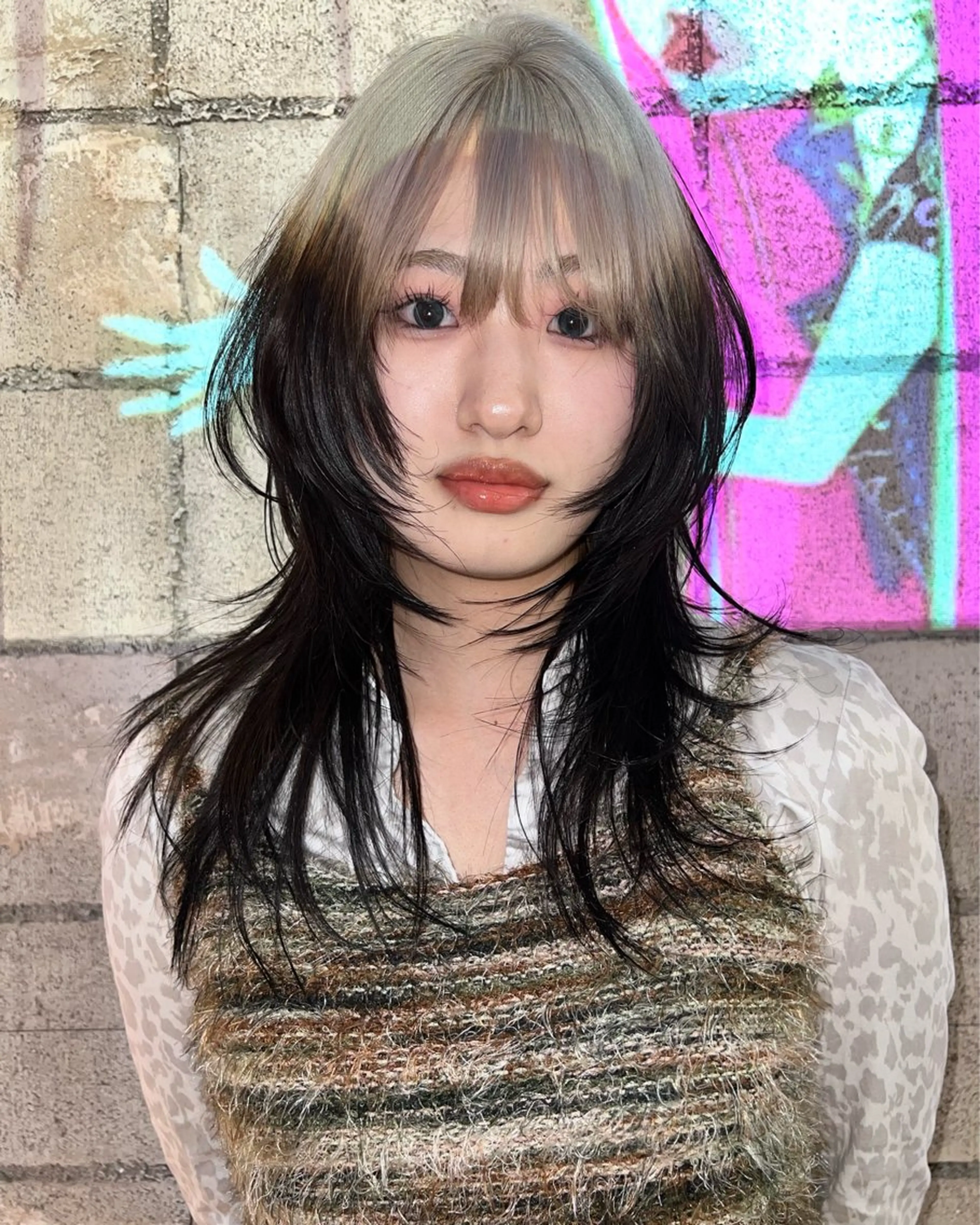 ロング カラー haco＋所属・圧倒的デザイン力 店長🎨RENAのヘアスタイル