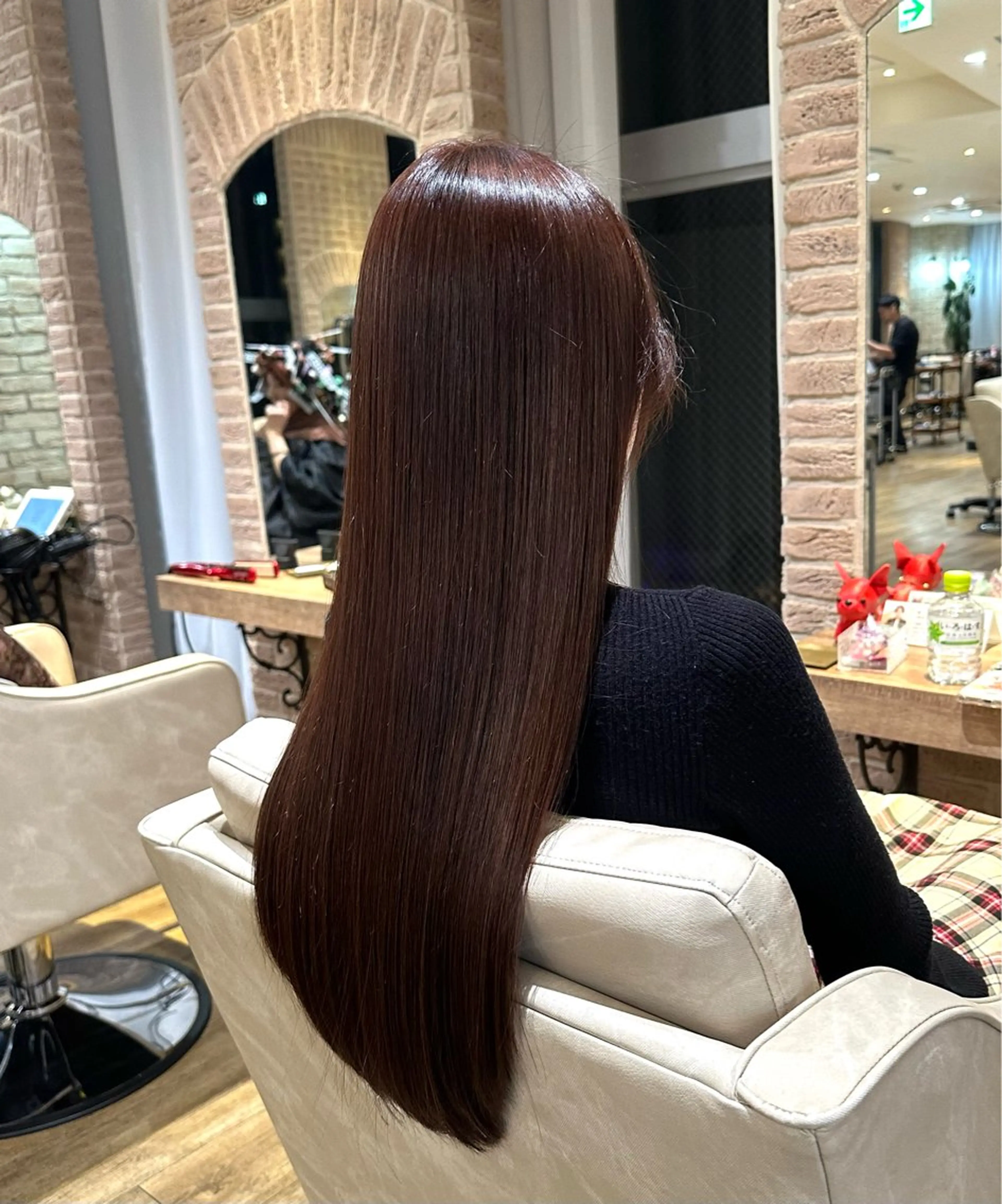 ロング カラー 縮毛矯正 トリートメント カット ヘアカラー トリートメント ACRO梅田【アクロ】所属・美髪矯正とカラーの人 倉友哉のヘアスタイル