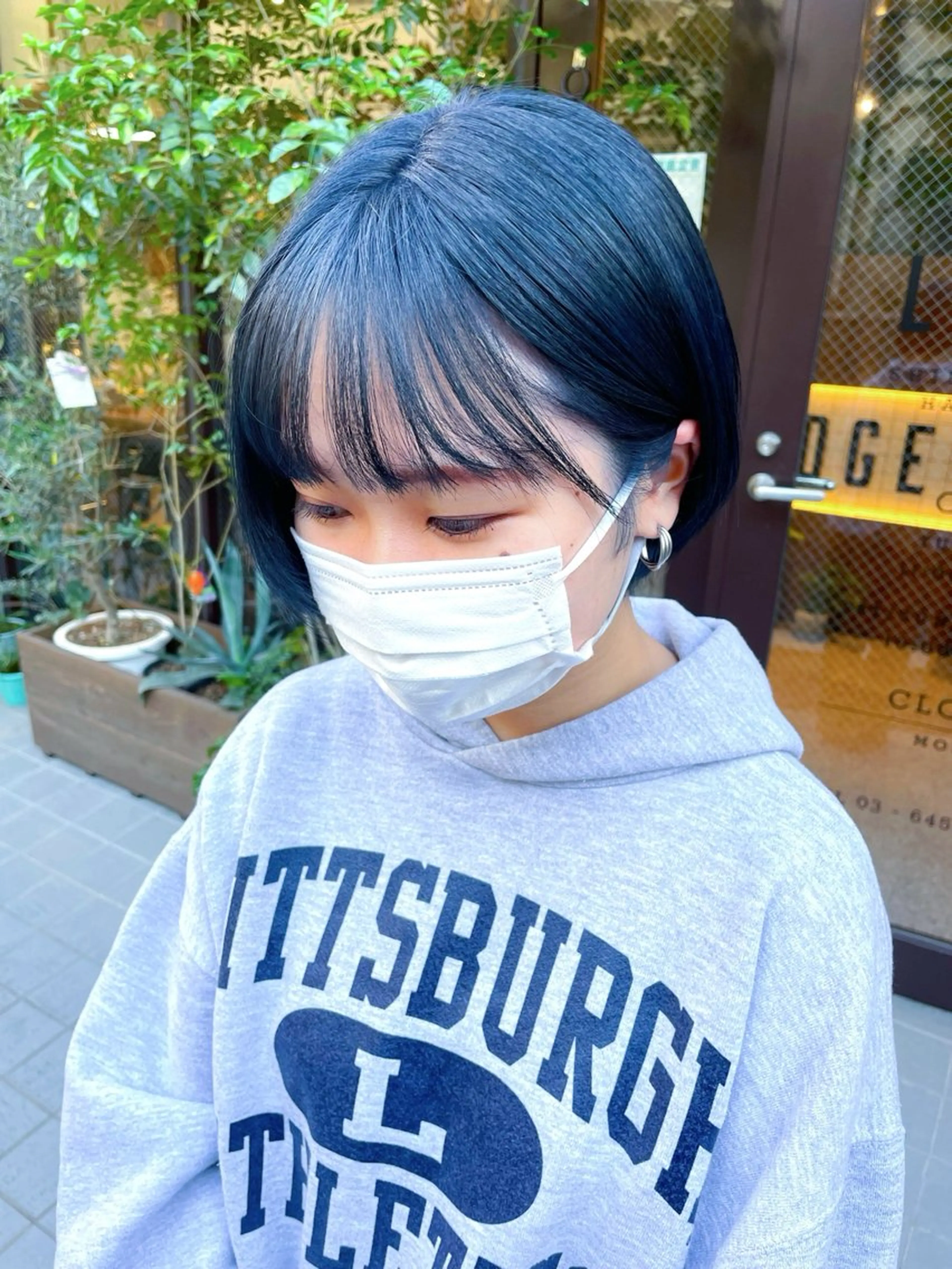 フルブリーチ＋カラー＋ケアトリートメントの写真