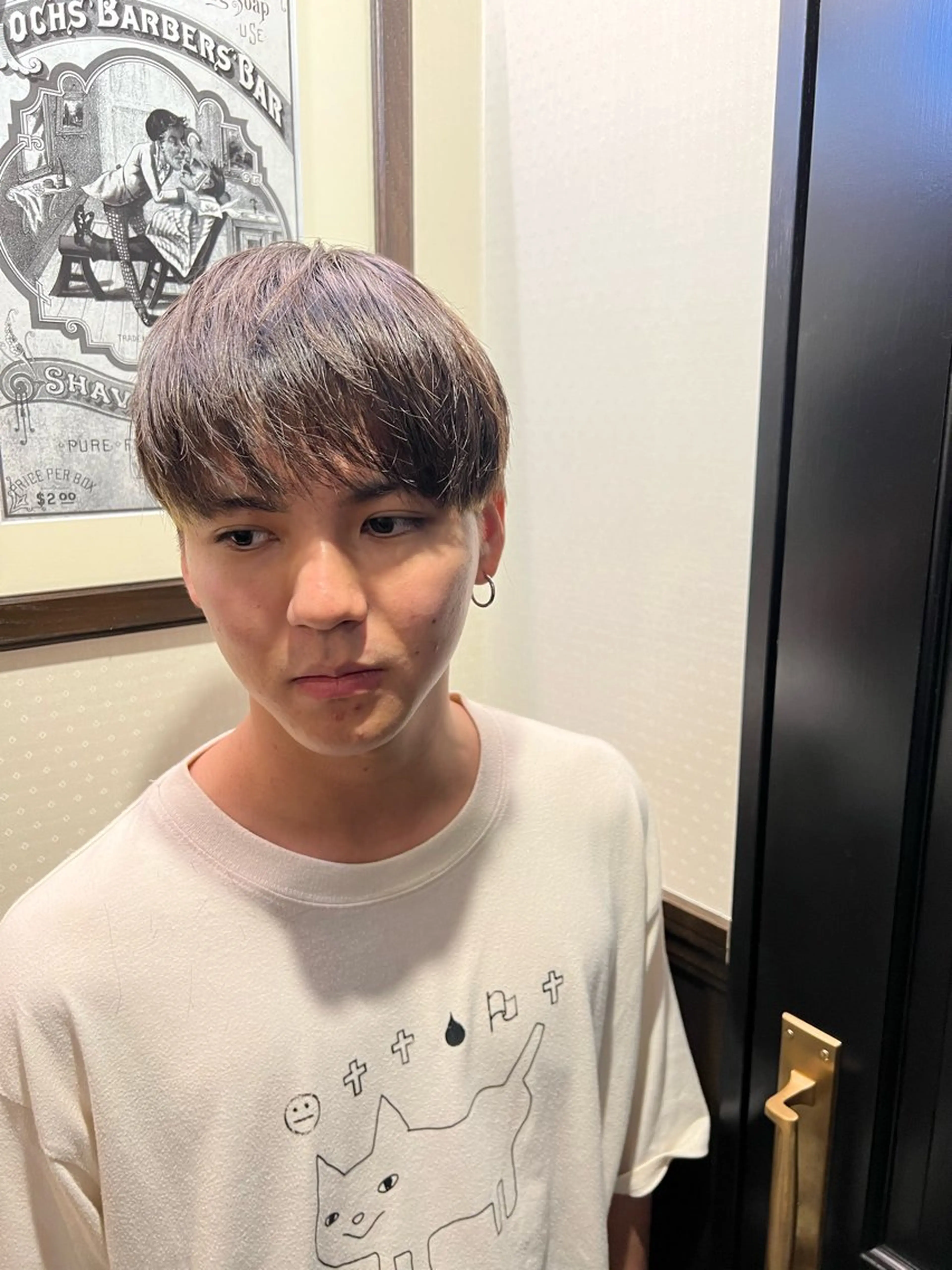 ショート ラヴィザバーバー所属・メンズカット オカムラリョウのヘアスタイル