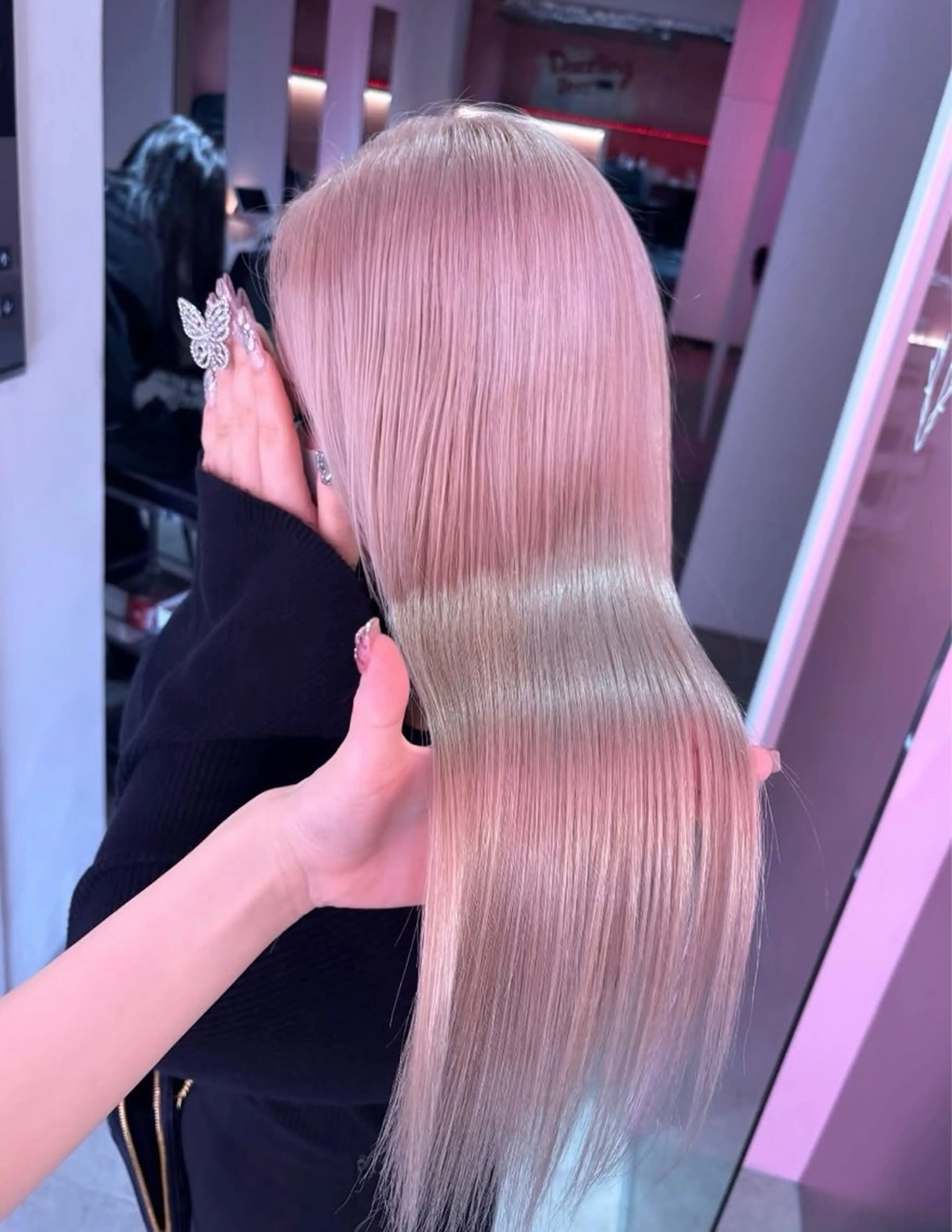 ロング ヘアカラー moe/名古屋 /カラーモデルのヘアスタイル