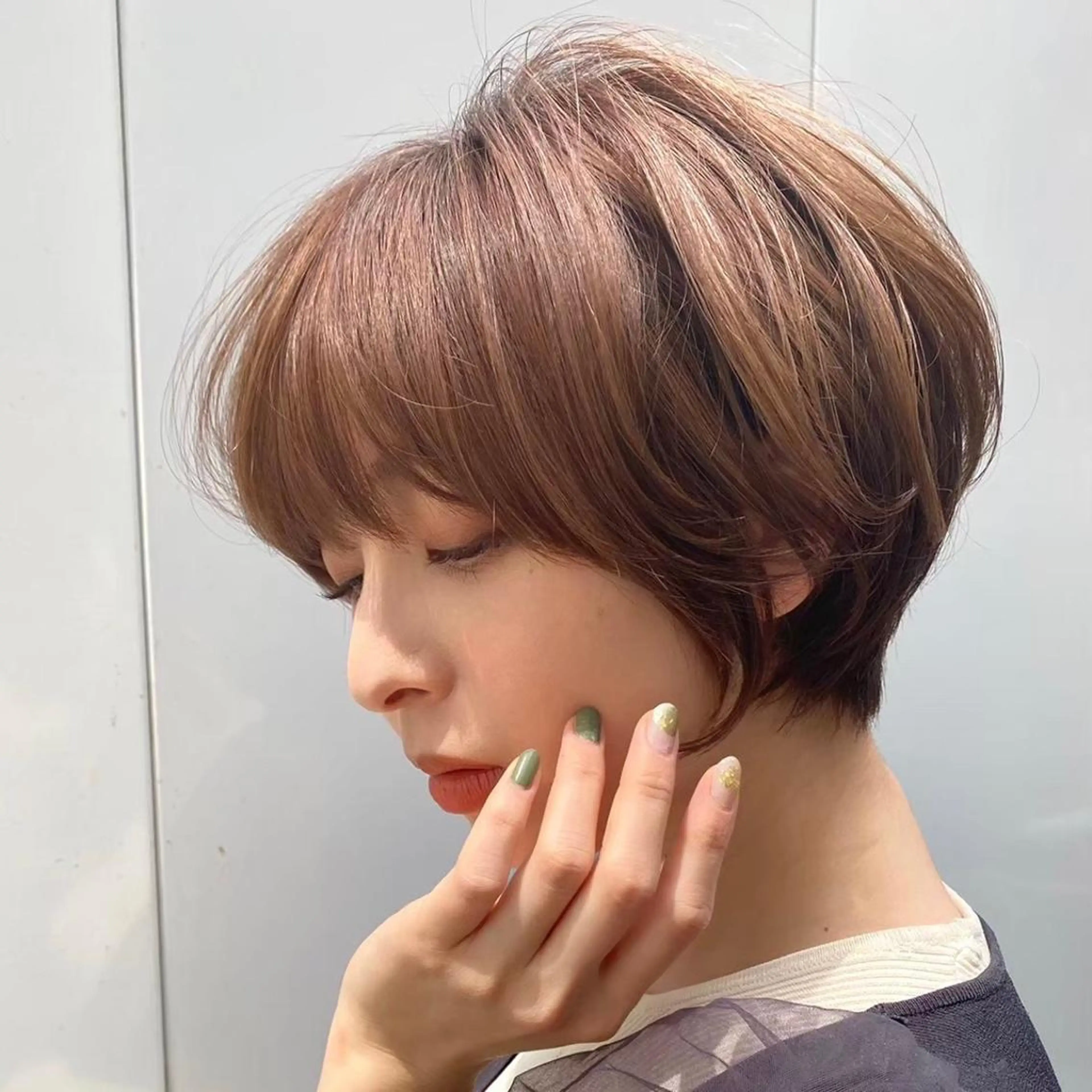 ショート カラー 🍎ハイトーンカラー /MANA🍎のヘアスタイル