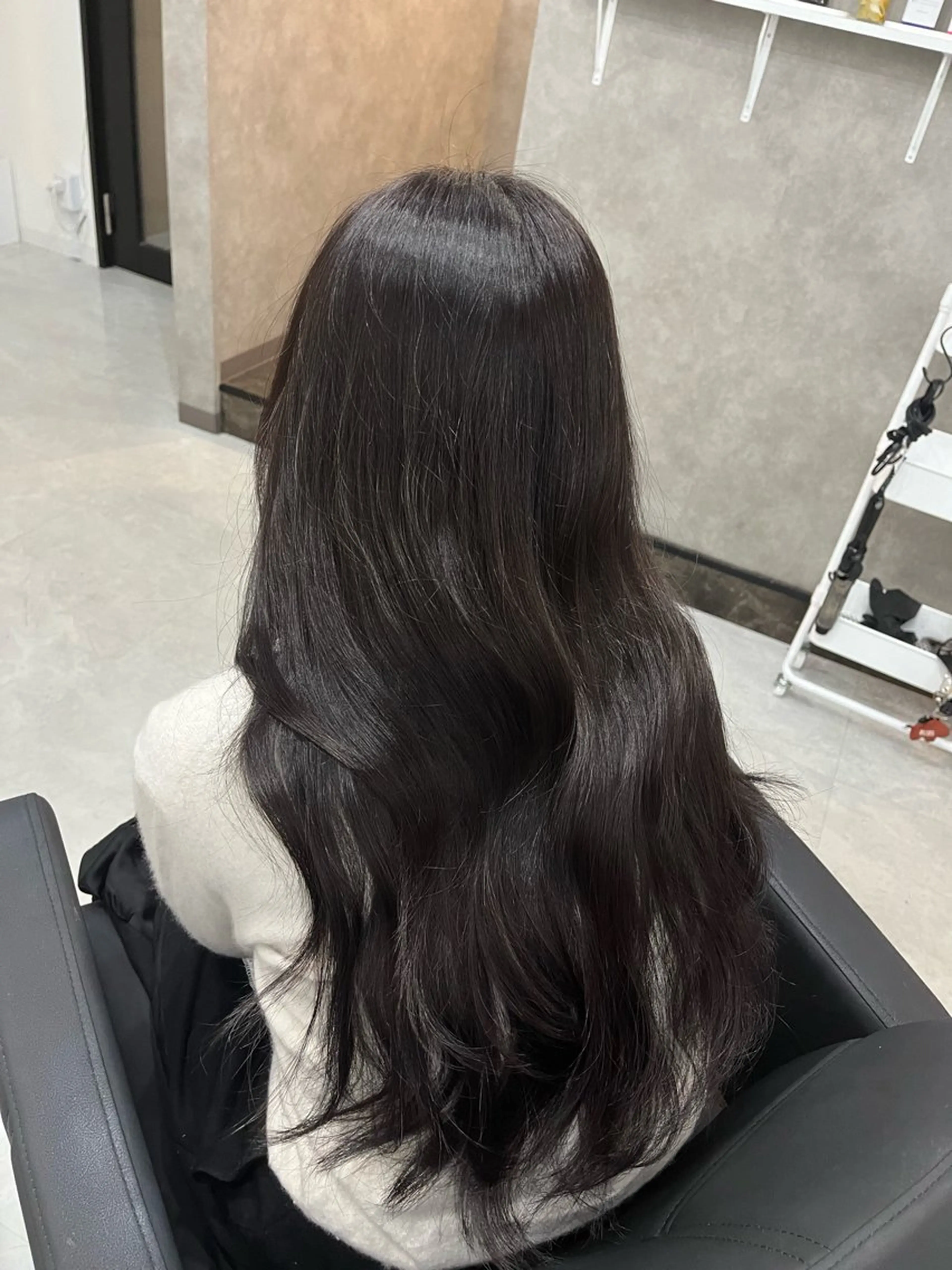 ロング カラー 透明感カラー marshu所属・似合わせ/艶カラー /大阪/nanaのヘアスタイル