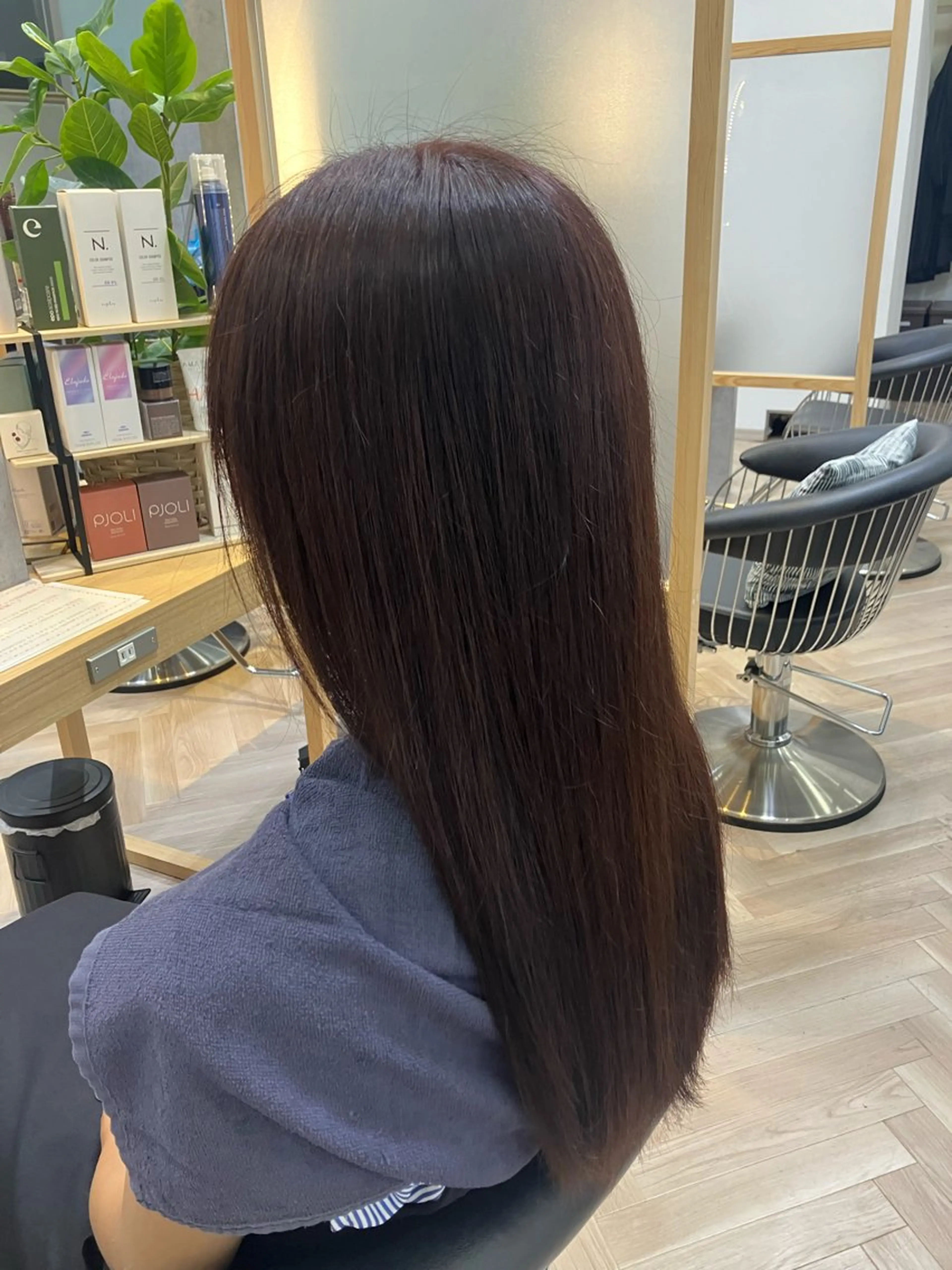 全体カラー（おしゃれ染め）＋Refaウルトラファインバブルシャンプー＋4ステップトリートメントの写真