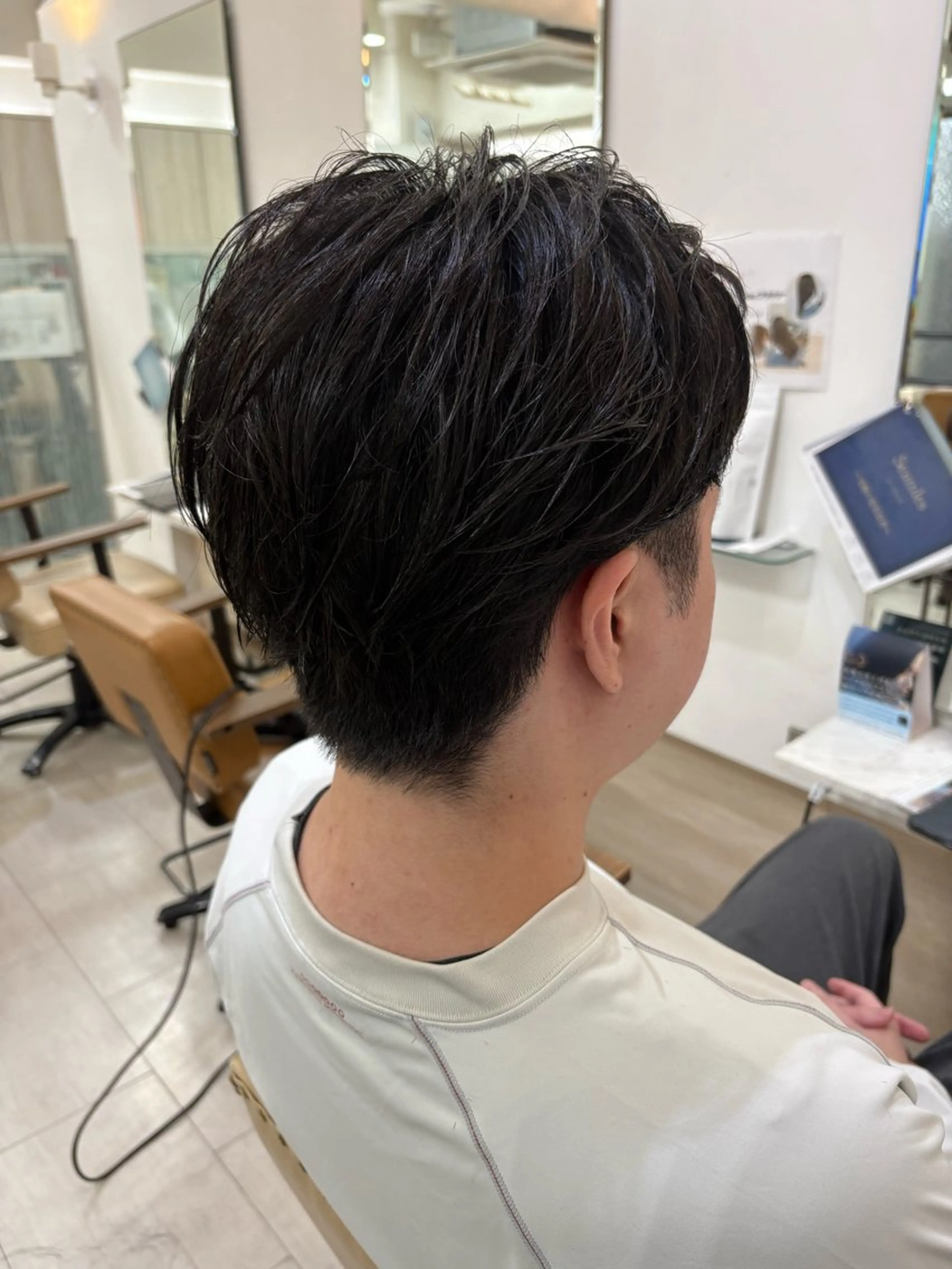 メンズ 栗田 優月のヘアスタイル