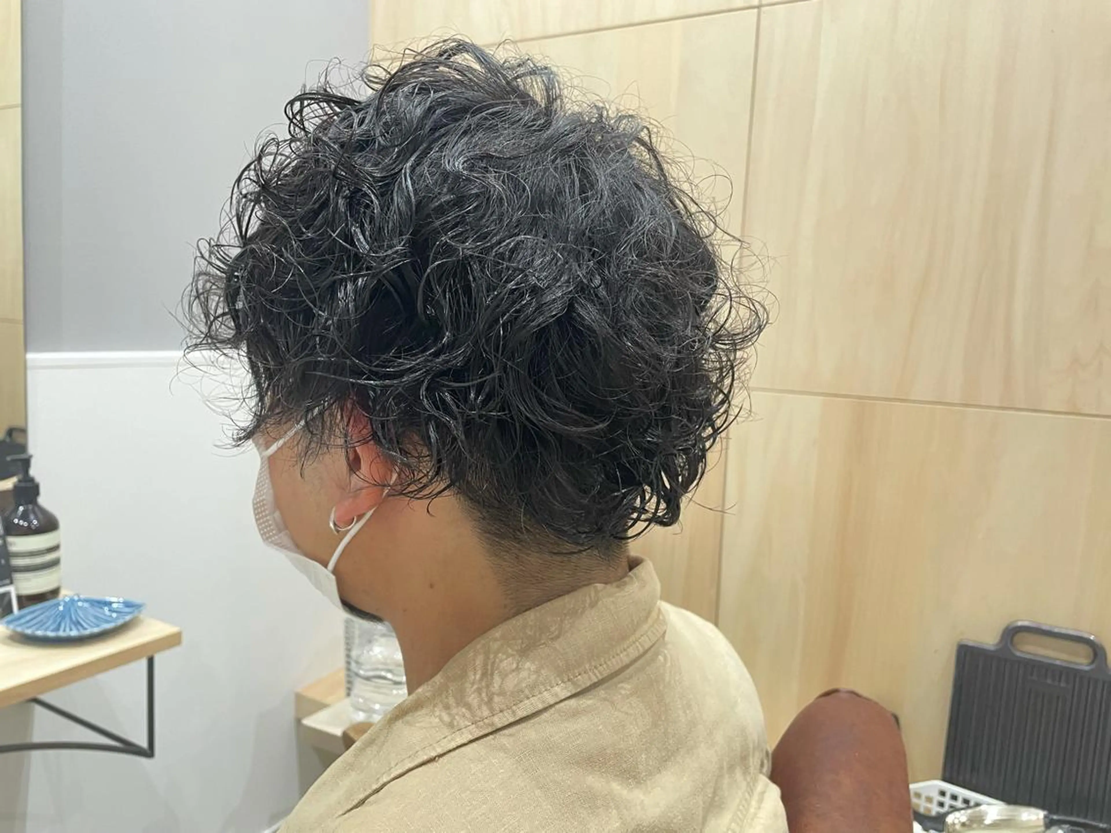 パーマ メンズ miloc かおりのヘアスタイル