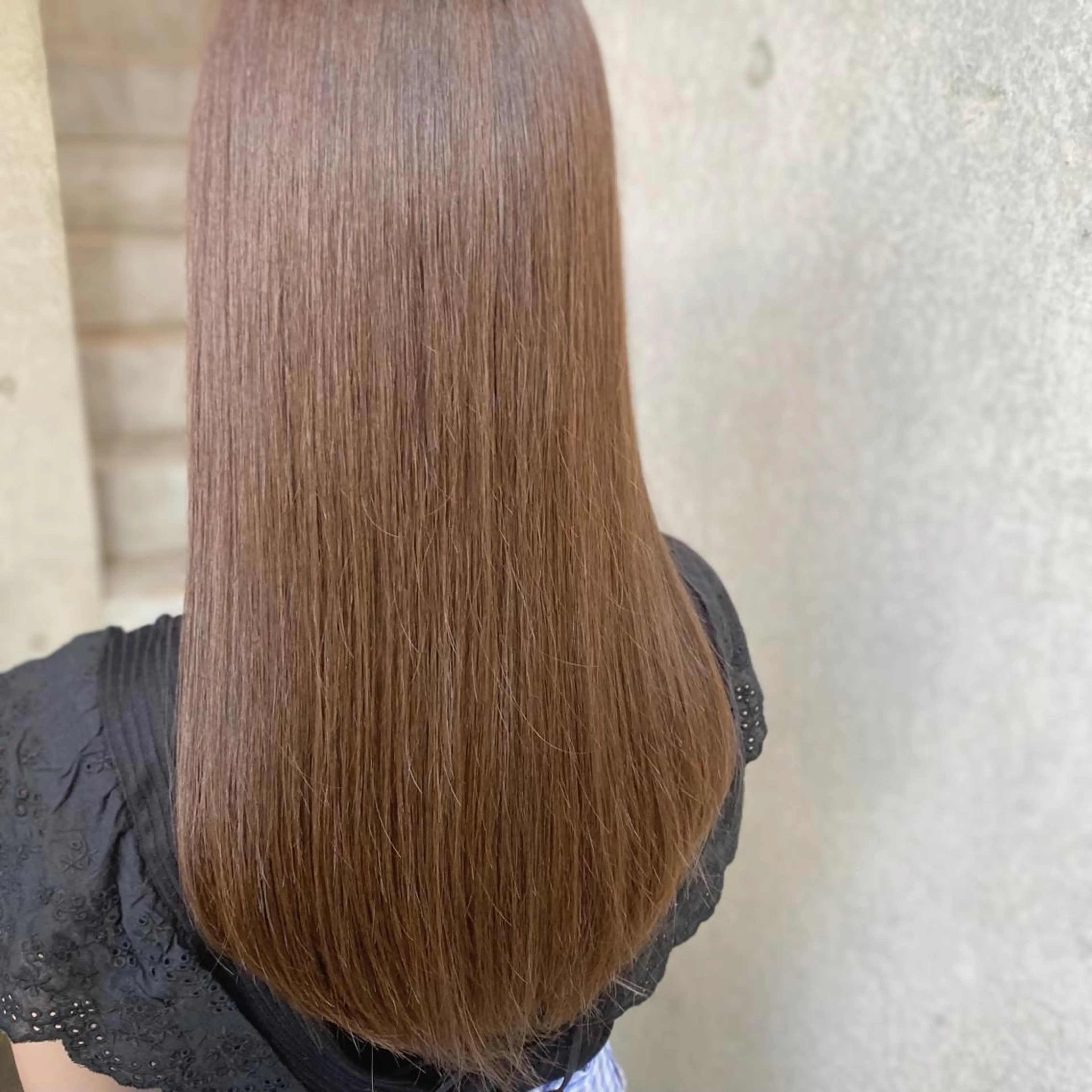 セミロング カラー GO TODAY シェアサロン 渋谷sol店所属・モテ前髪 タゴメ シンヤのヘアスタイル