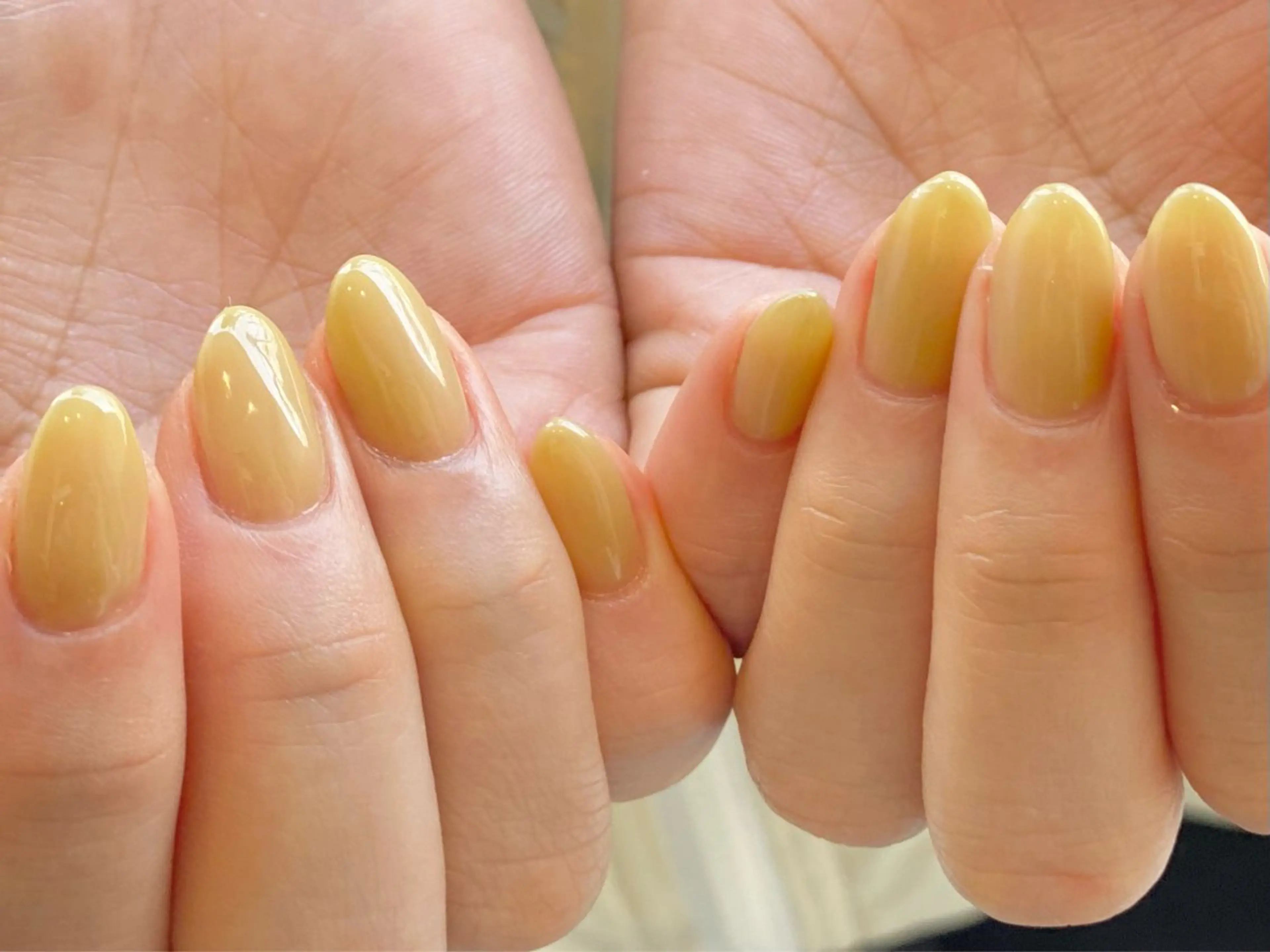 【ハンド💅ワンカラー(ラメ変更OK！)】　※甘皮ケア・オフ込みの写真