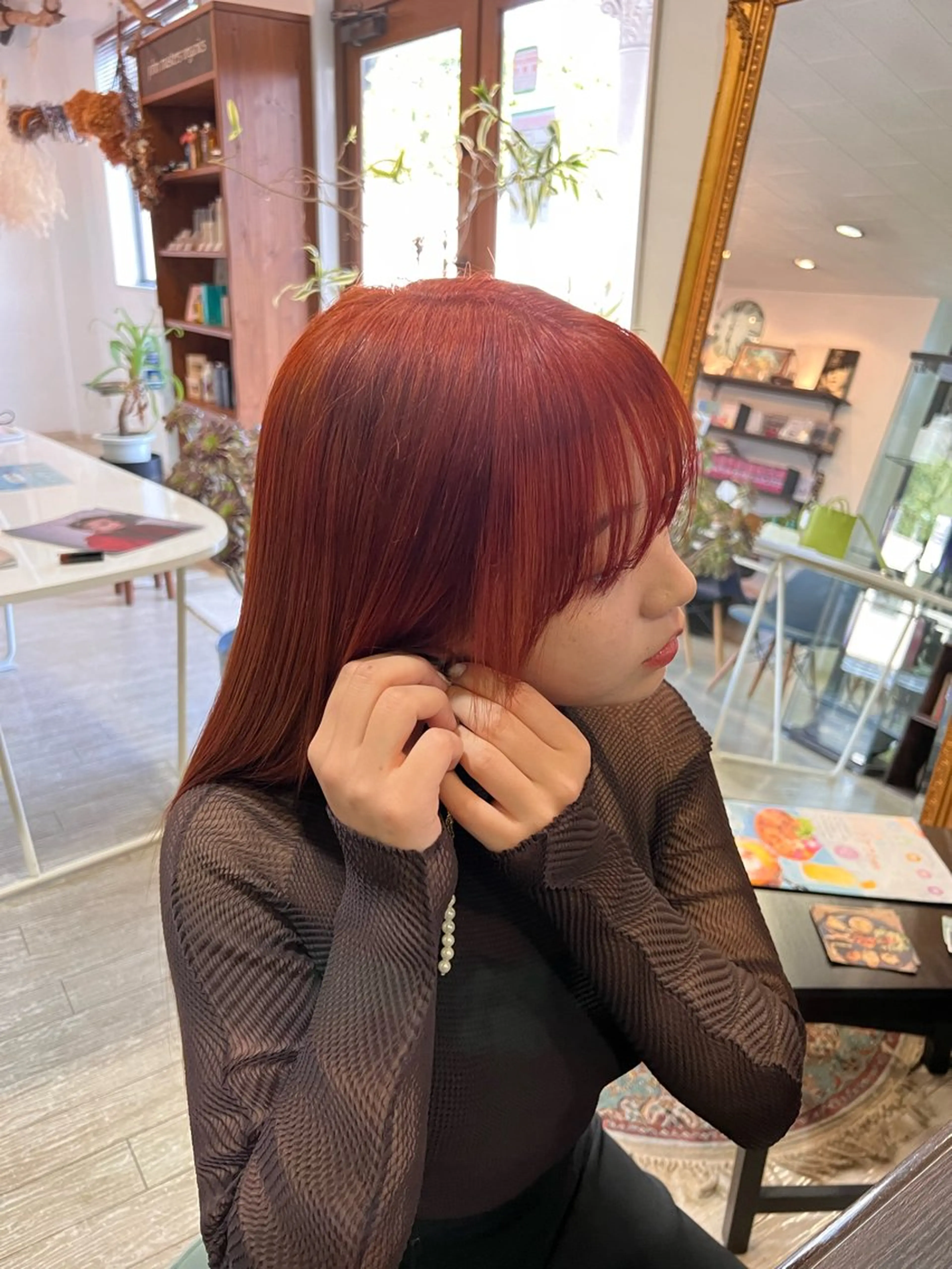 【オシャレ度UP】カット+うる艶グラデーションカラー+TR¥14500の写真