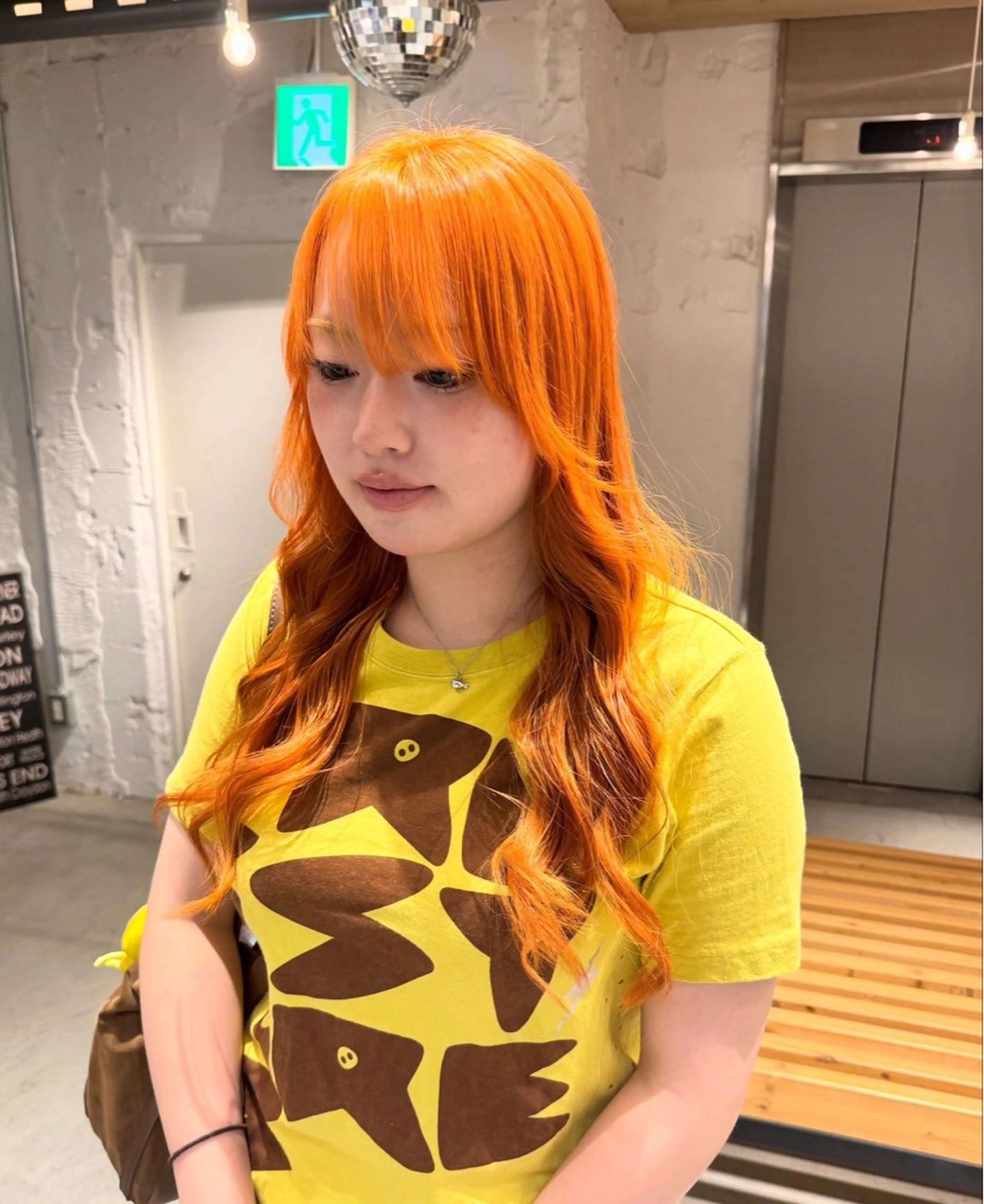 ロング ヘアカラー LUNTY NAMBA  難波駅前店所属・🇨🇳ハイトーン ワンホン🇰🇷ななのヘアスタイル