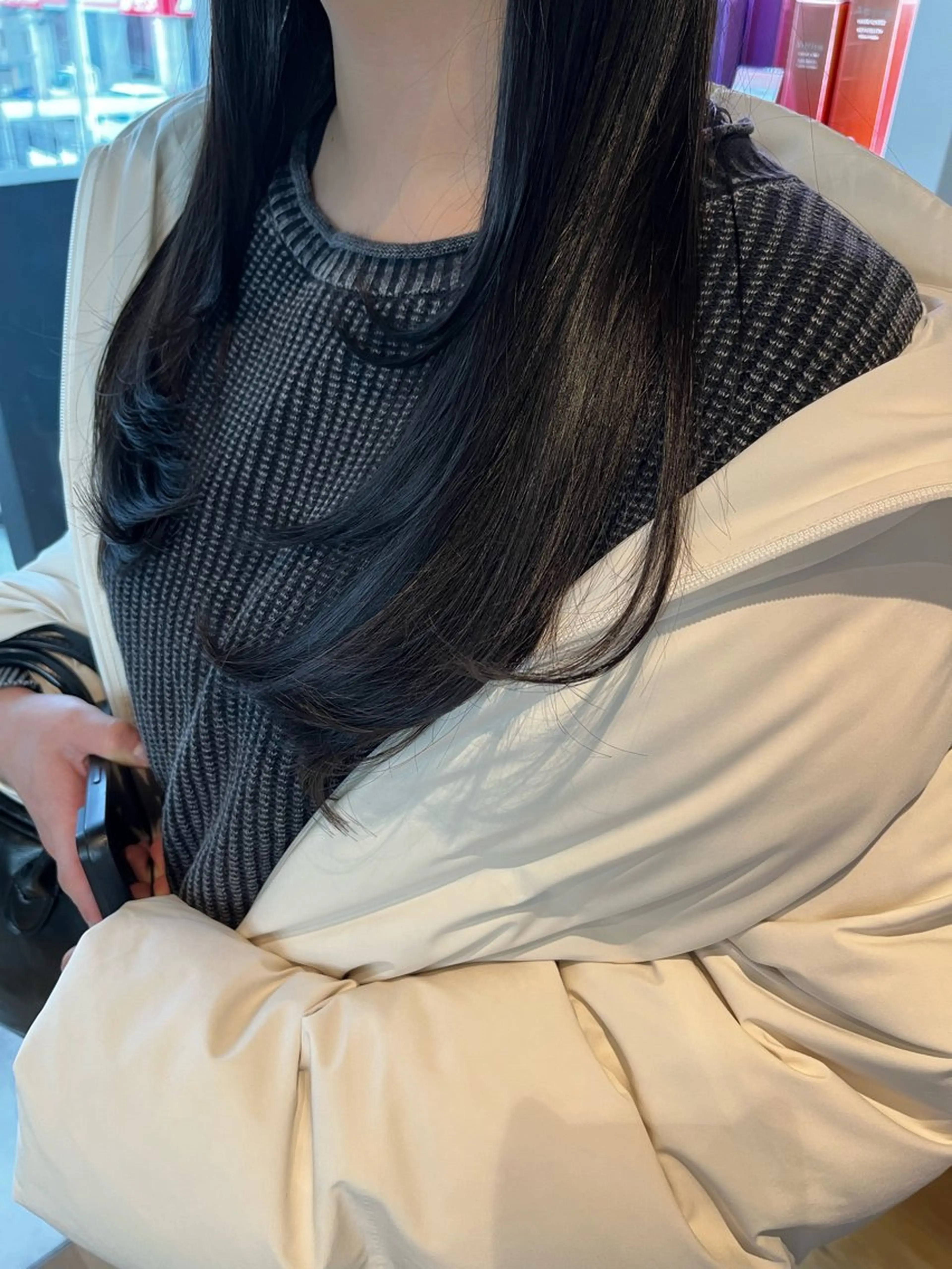 ロング レイヤーカット ROSSO Hair＆SPA  香椎宮前店所属・SHIINA 香椎宮前店のヘアスタイル