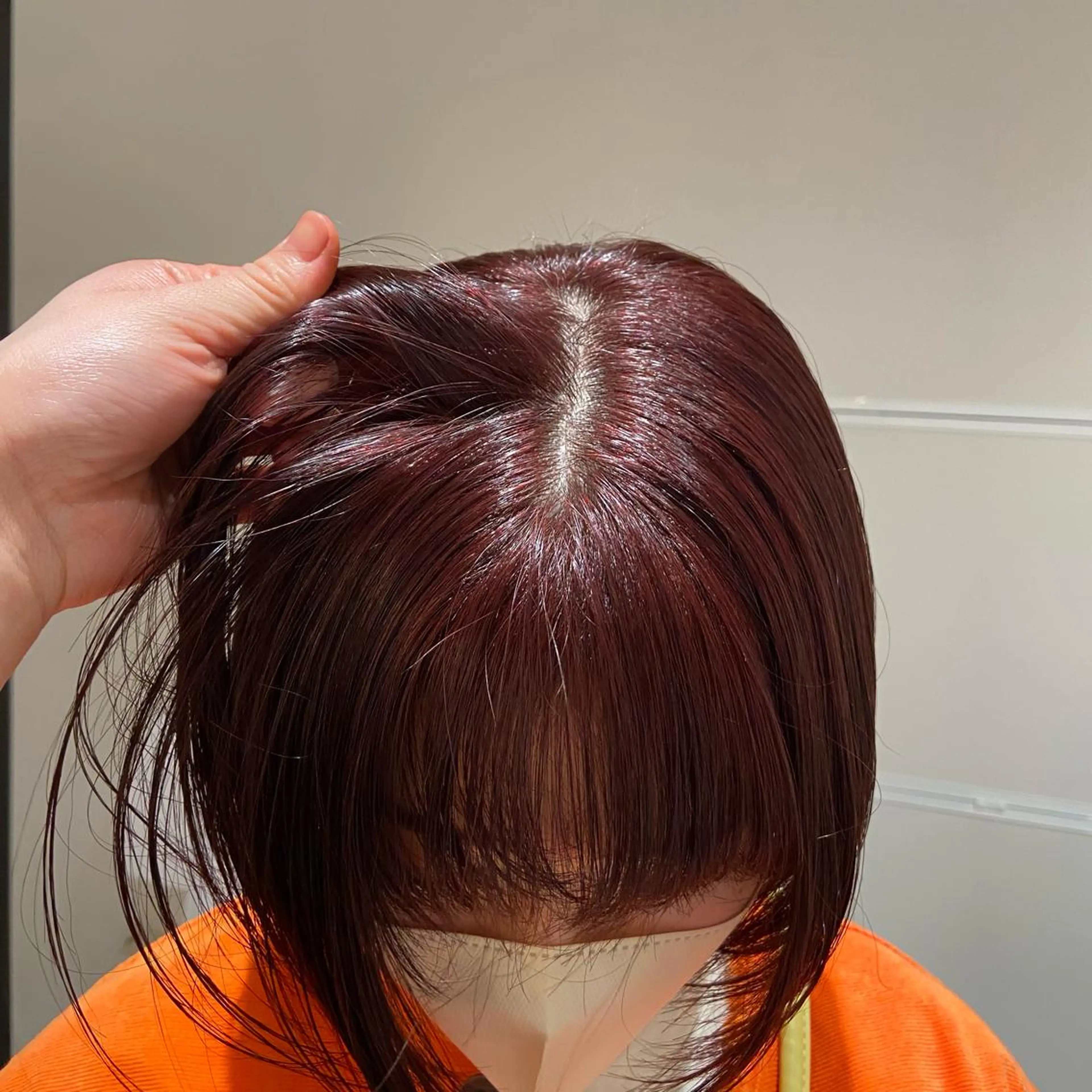 ショート カラー ブリーチ ブリーチなしカラー ヘアカラー 石川 瑠琉のヘアスタイル