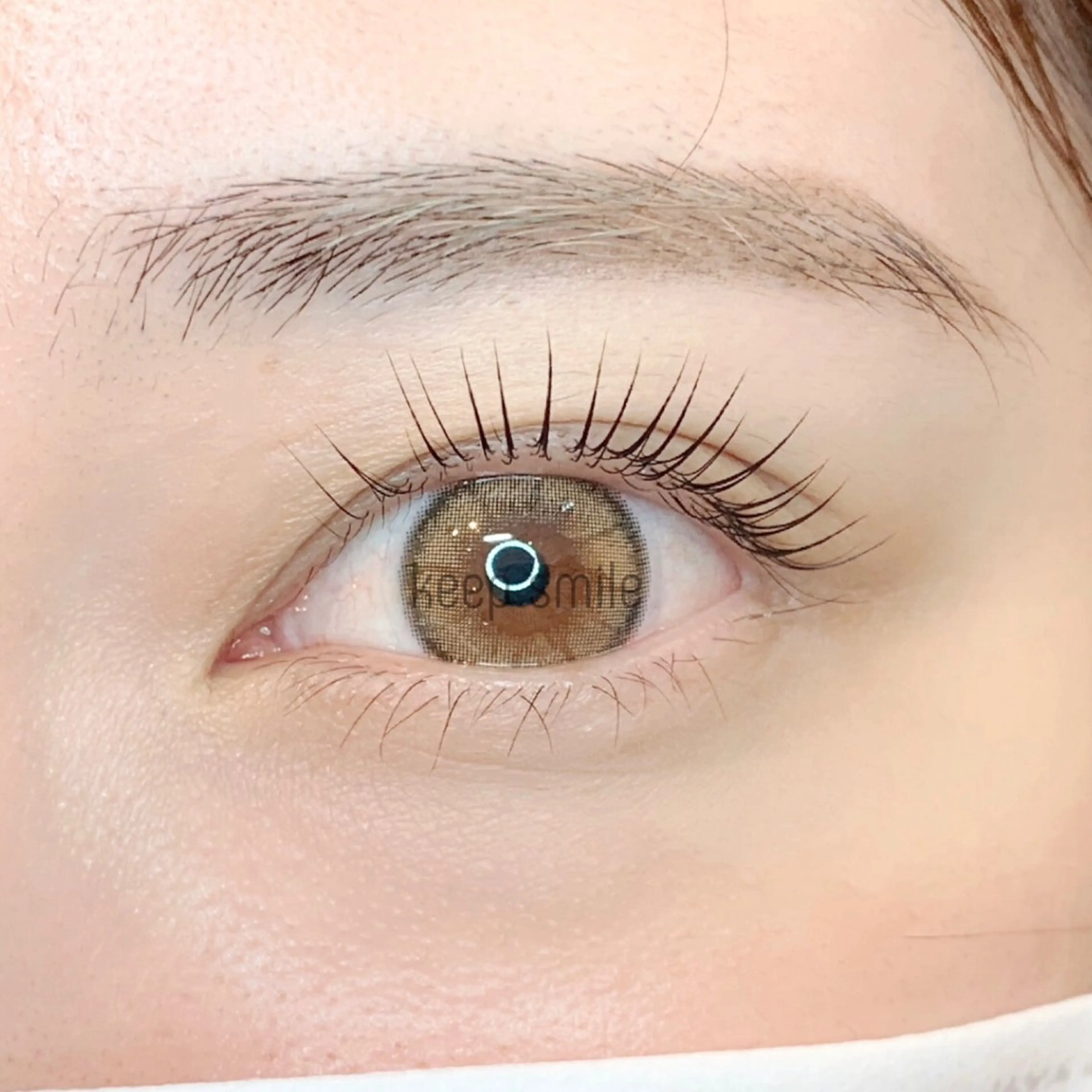 マツエク・マツパ keep smile Nのマツエク・マツパデザイン