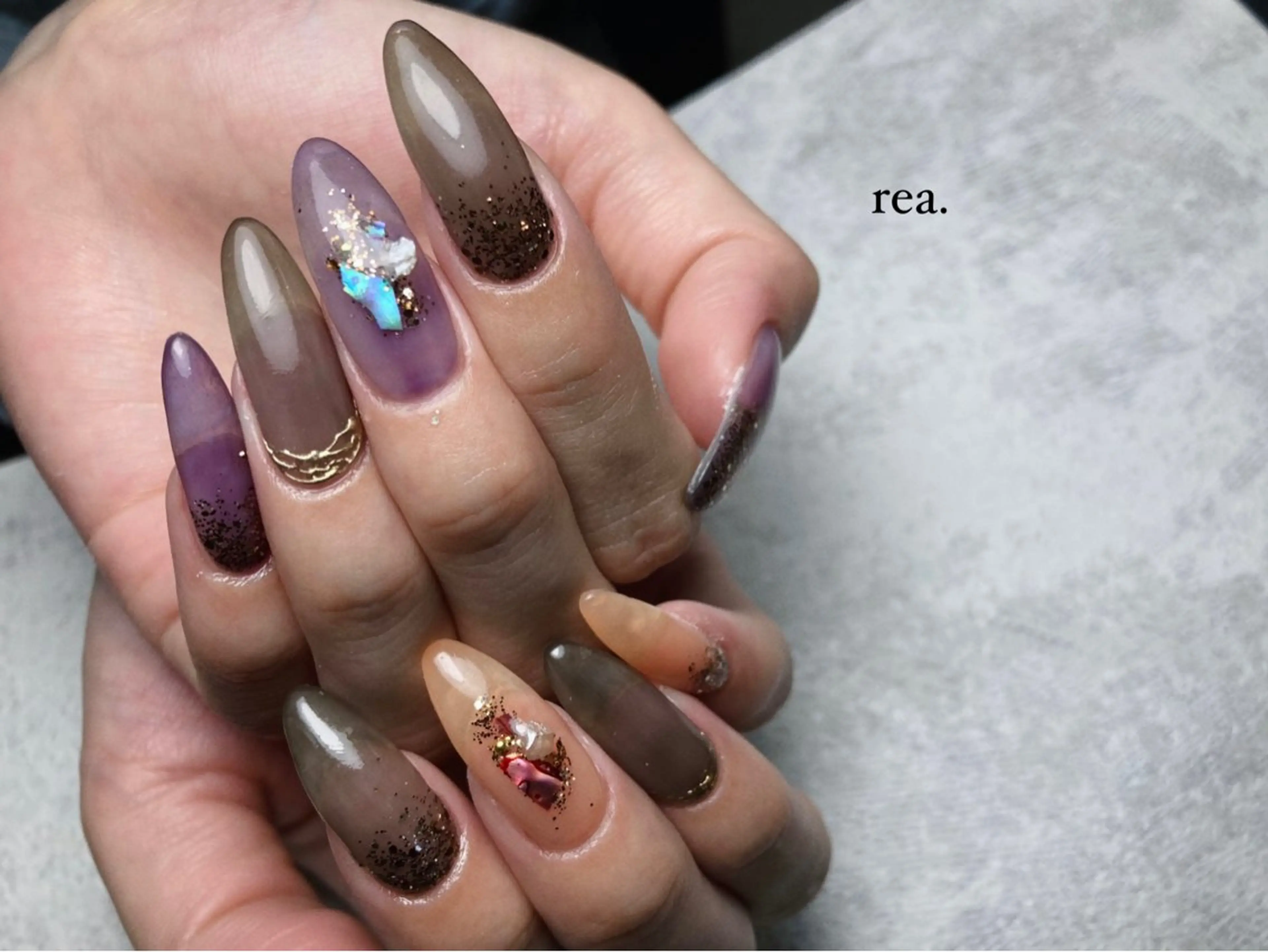 ネイル ハンドネイル フットネイル rea .のネイルデザイン
