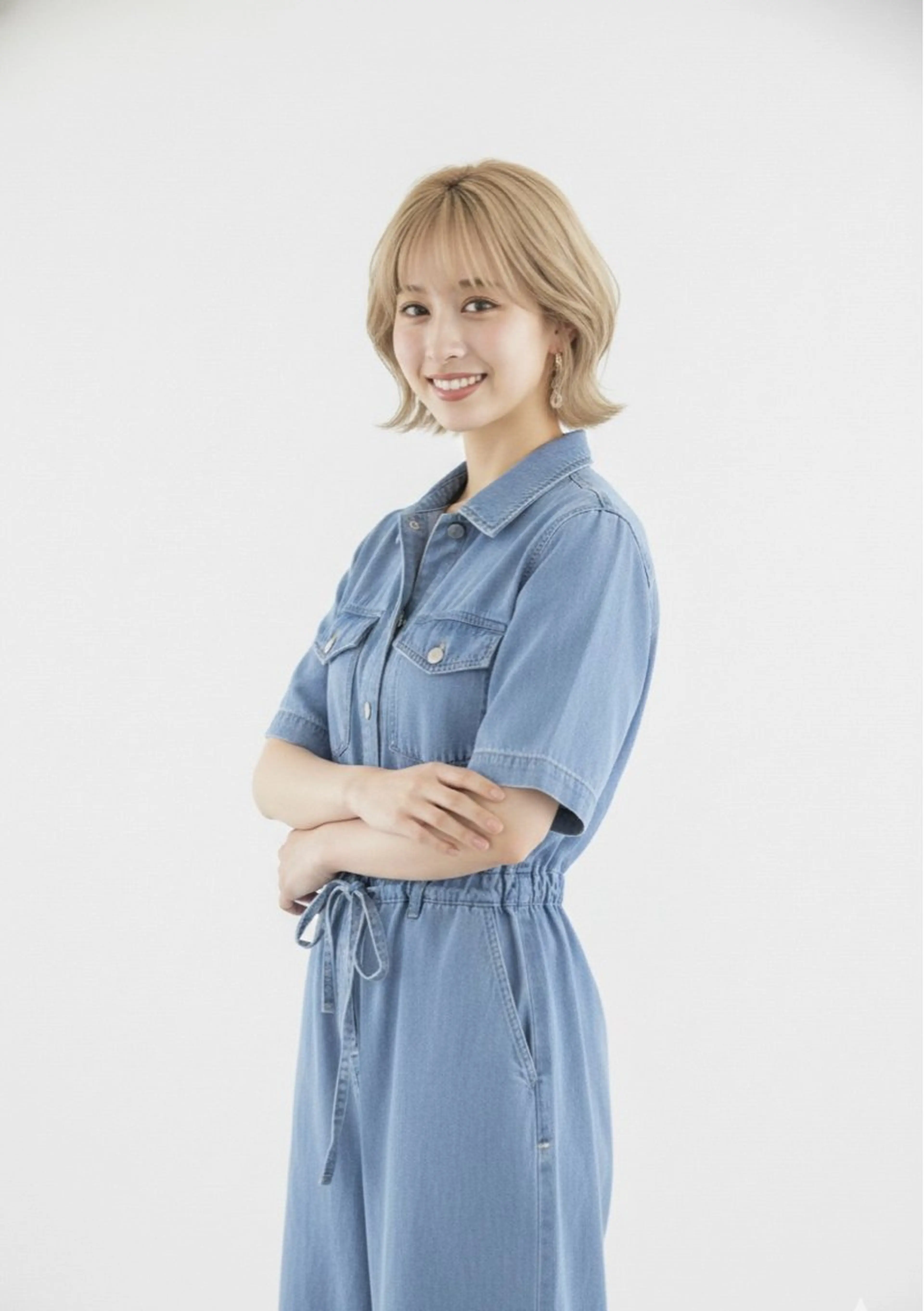 ショート カラー ベージュカラー ブリーチ ケアブリーチ 透明感カラー オレンジ カット ヘアカラー トリートメント SALOWIN(サロウィン)広島並木通り所属・田村和範/似合わせ カラー/髪質改善のヘアスタイル