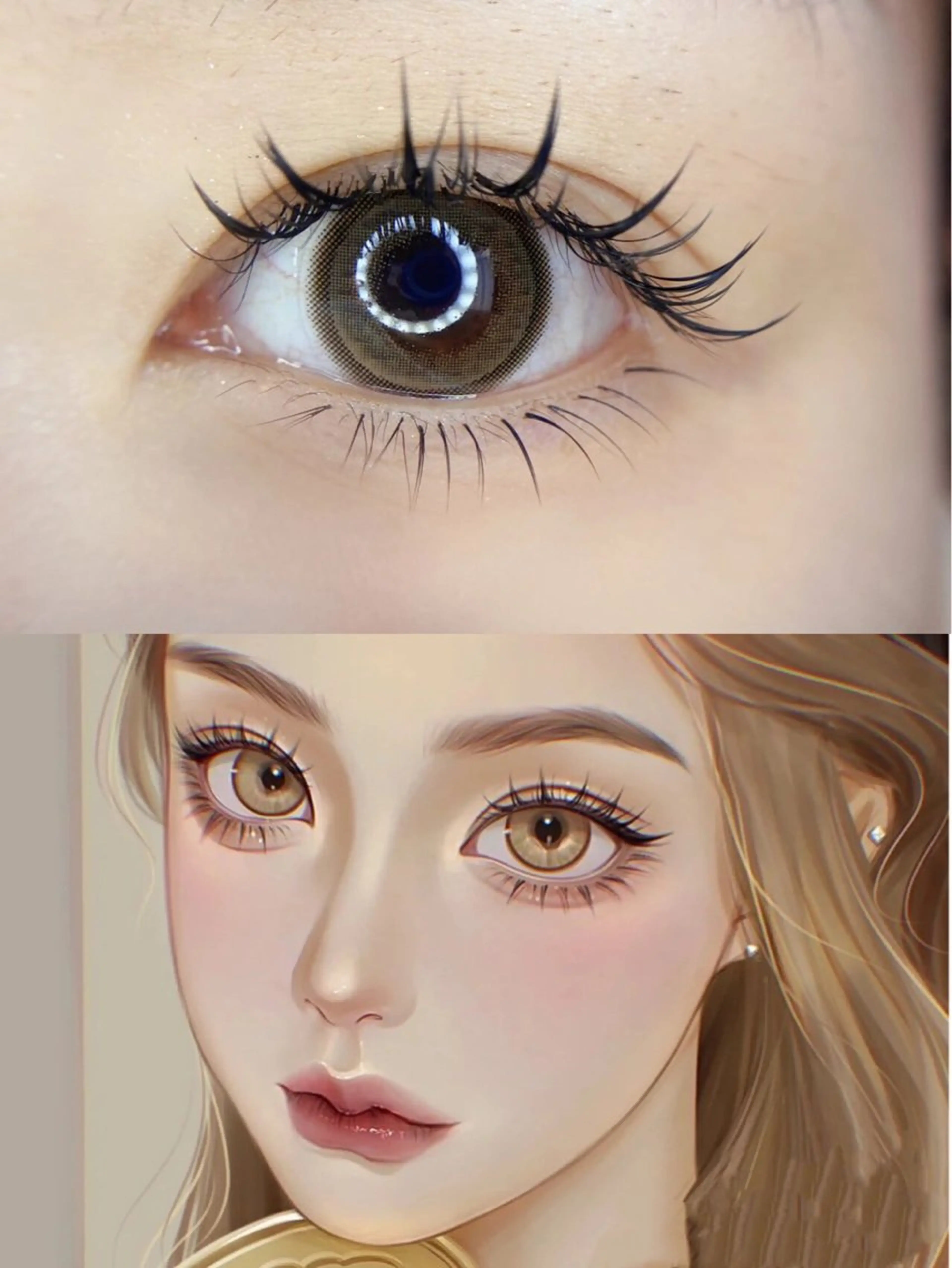 🔥insワンホン大人気漫画ナチュラルマツエク上下🔥 （LED➕1000円)の写真