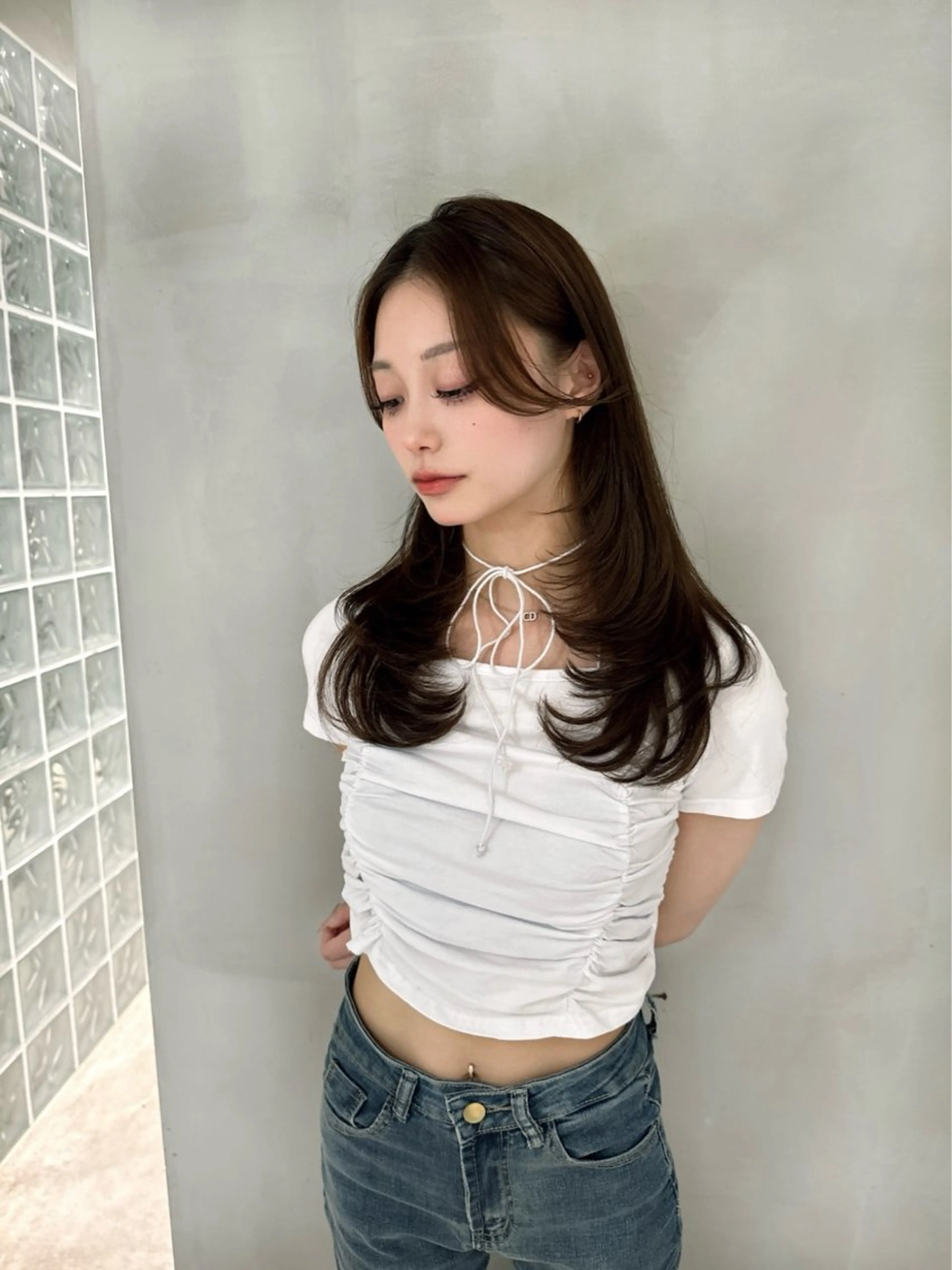 ロング レイヤーカット カット トリートメント レイヤー/韓国✨ 髪質改善/KAのヘアスタイル