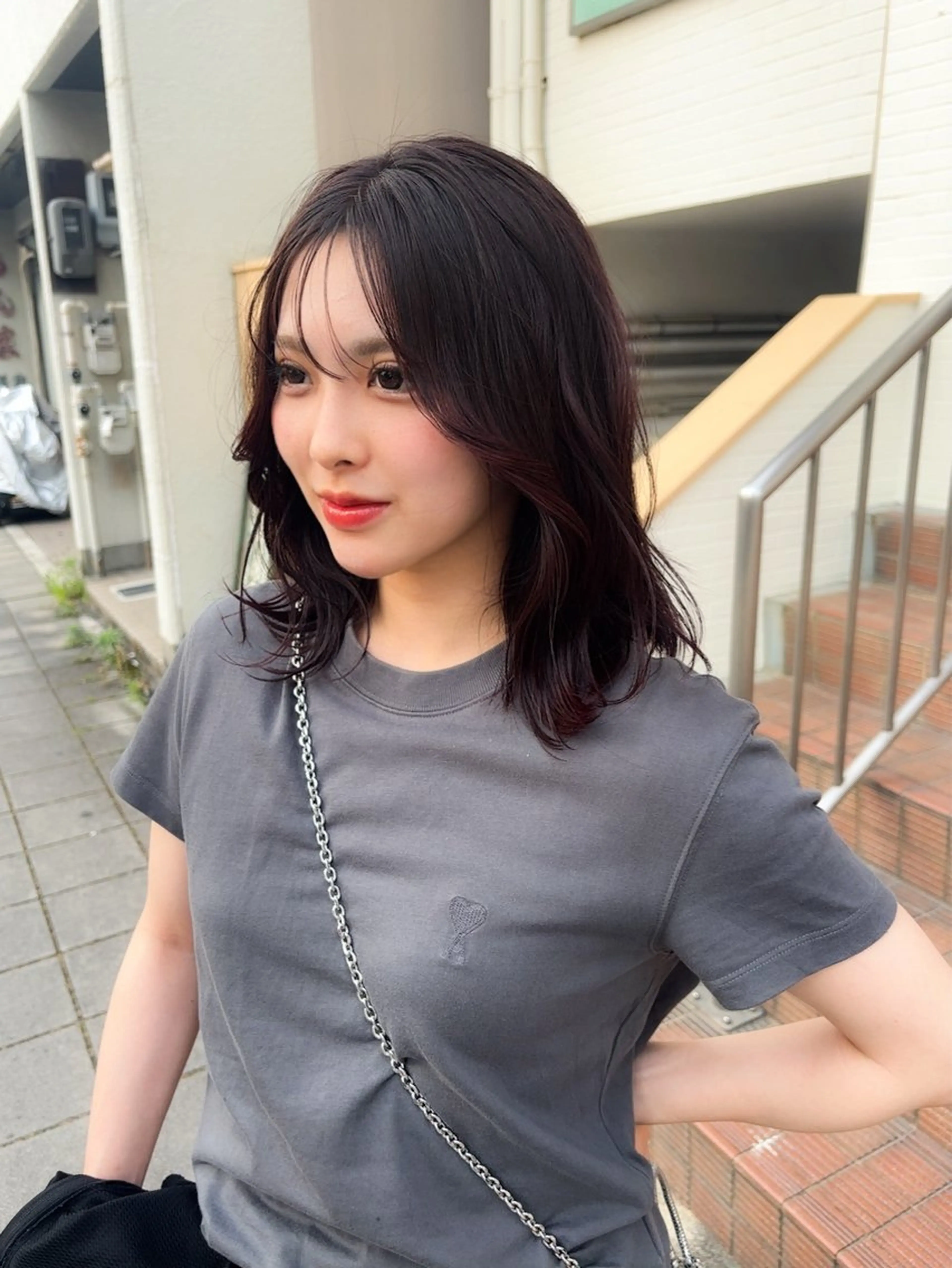 ミディアム COMILE 🌼 SUZUKAのヘアスタイル