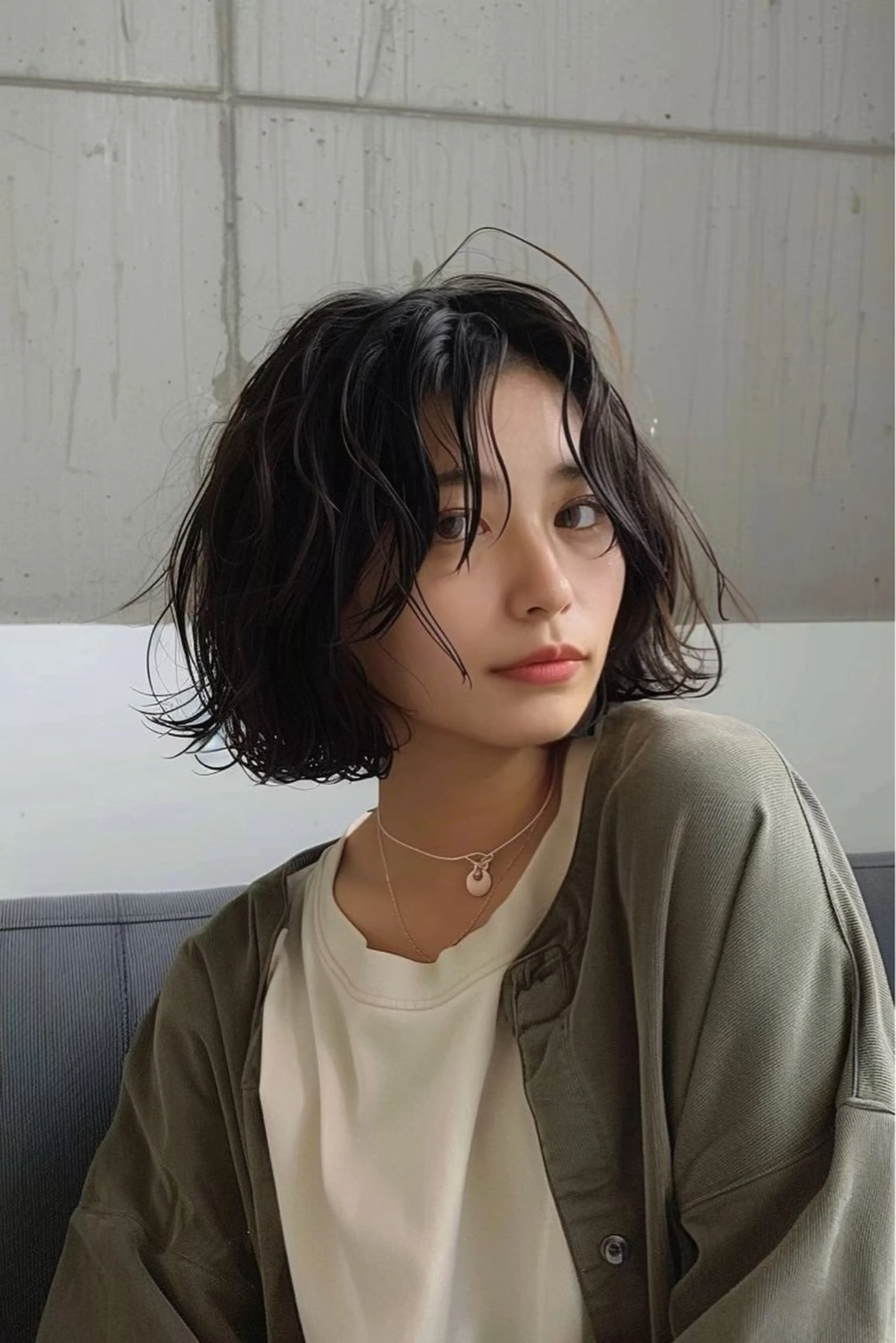 ショート カラー カット ヘアカラー トリートメント 最新ケアカラー 髪質改善YUTOのヘアスタイル