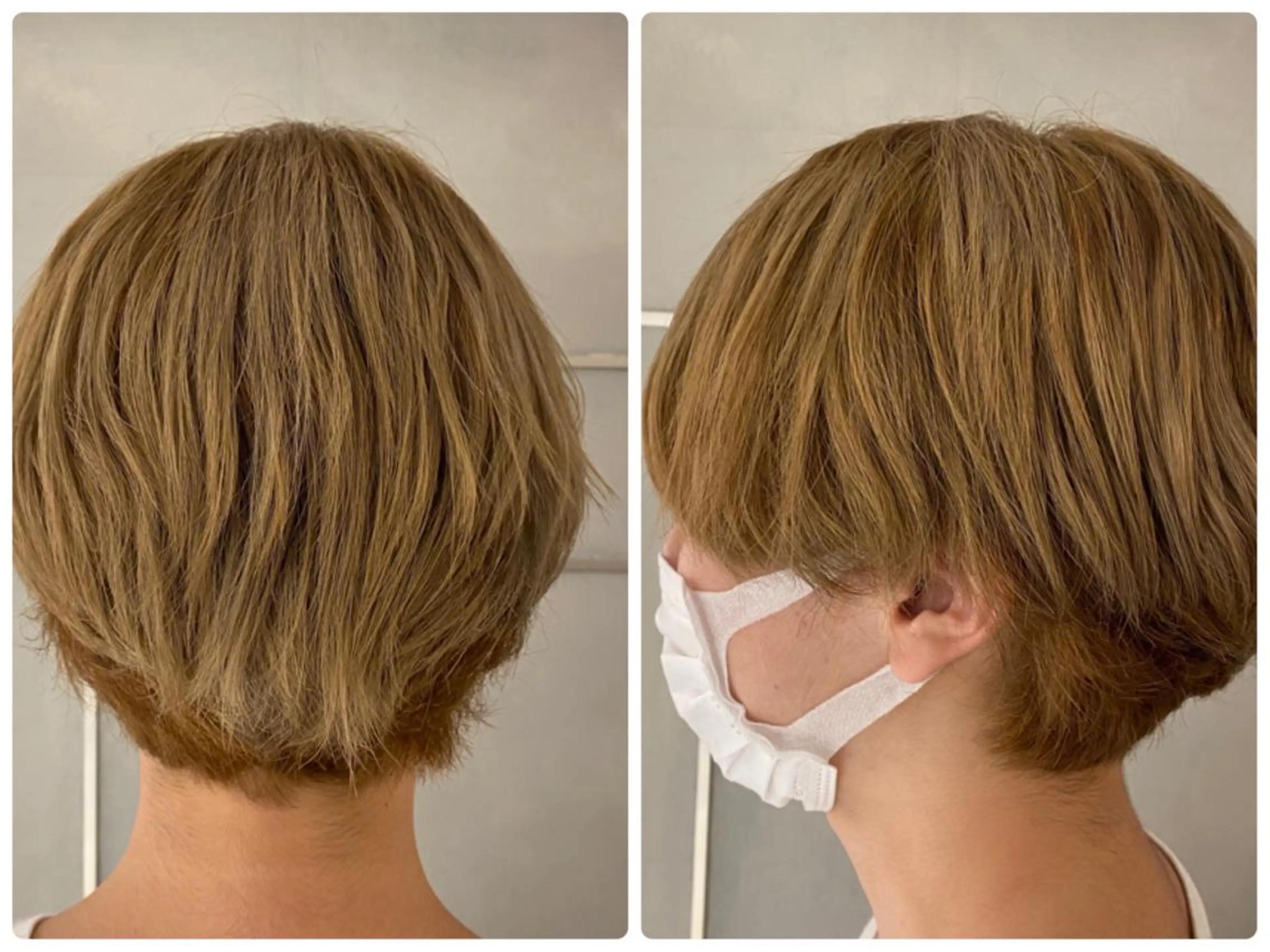 カラー 海老沼 奈月のヘアスタイル