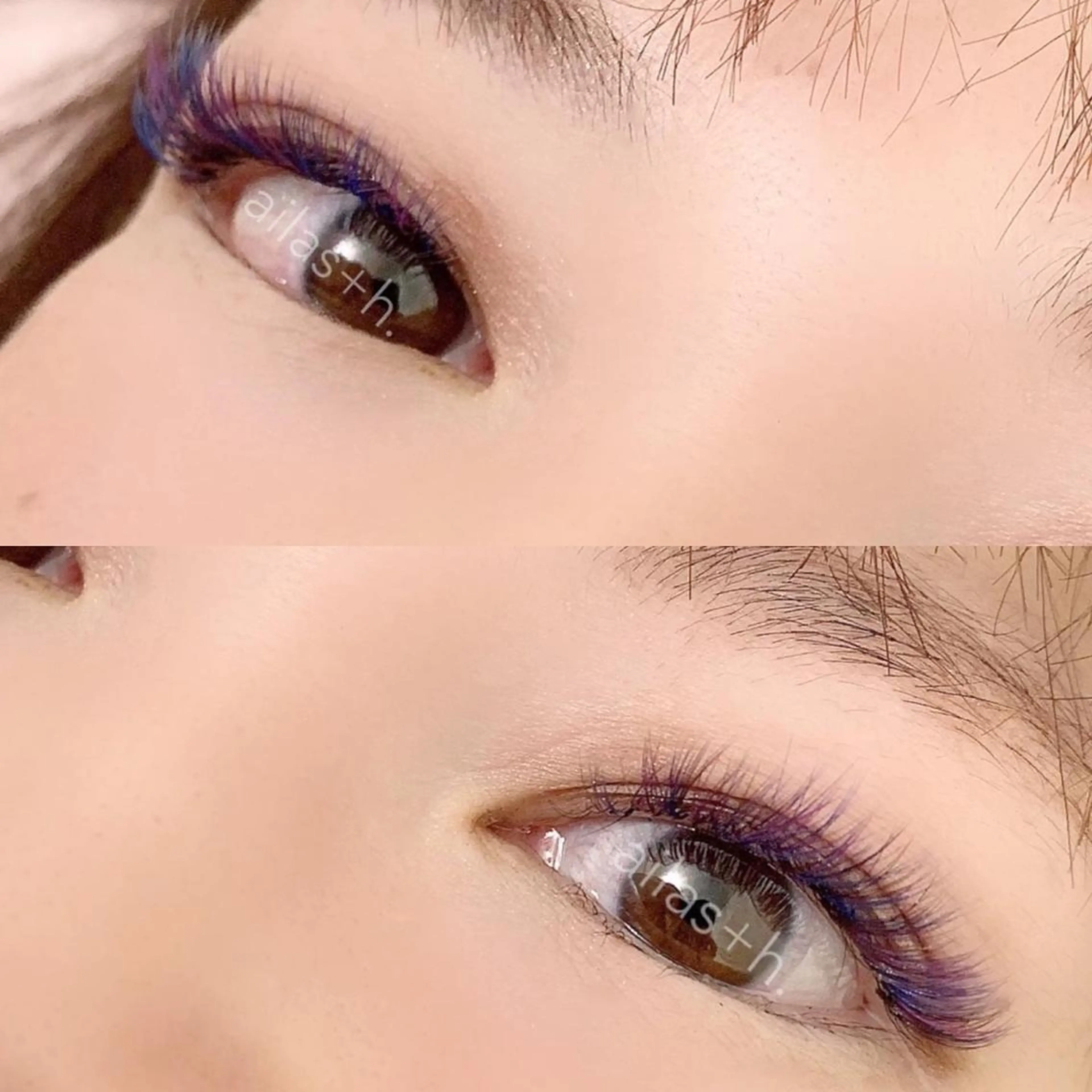 ボリュームラッシュ本数無制限付け放題(オフ別¥550)＊カラーチェンジ＋¥1100＊31日以降+¥550の写真