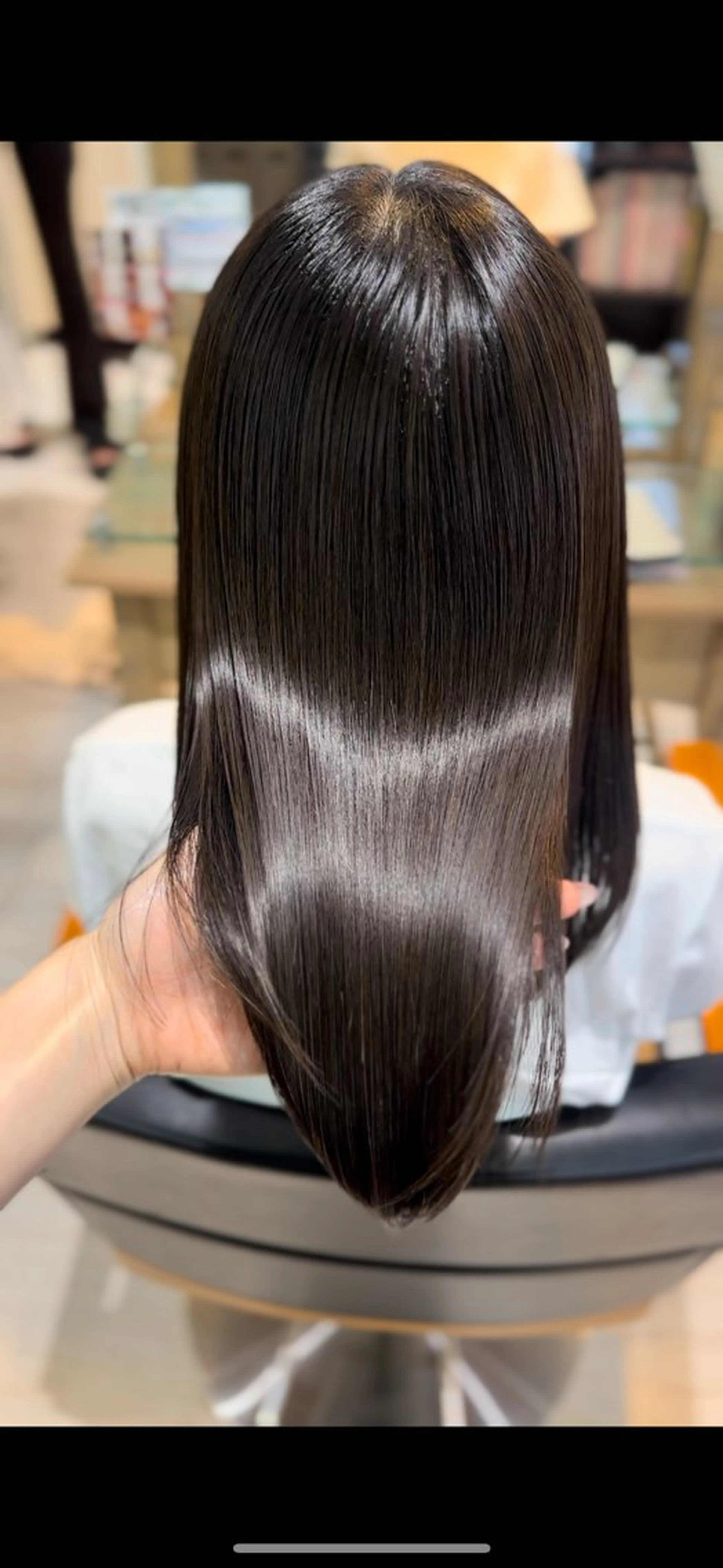 🎗【おすすめ】🎗前髪顔周りカット＋Premium髪質改善ケアカラー＋Aujua1stepトリートメント💞の写真