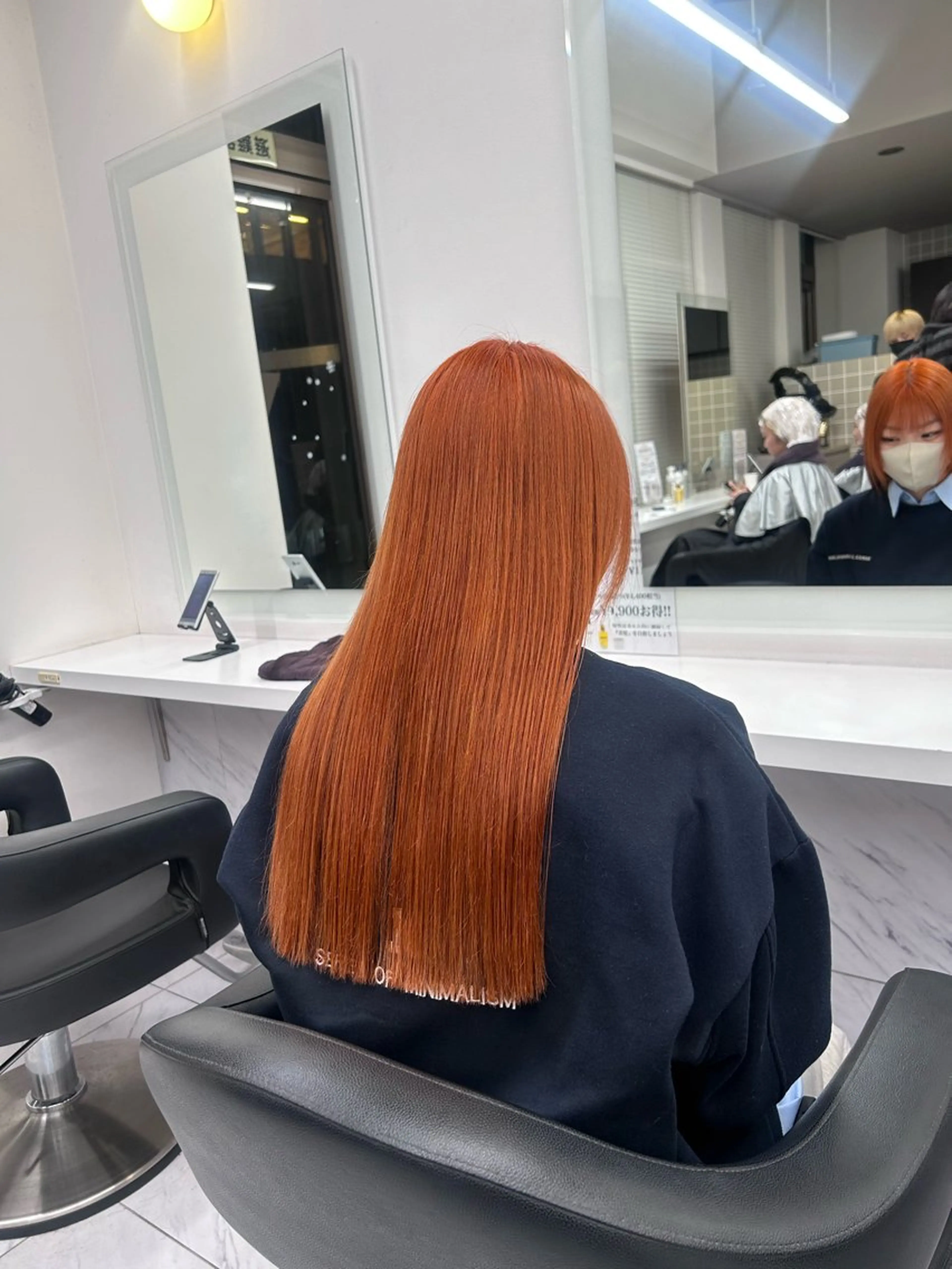 カラー ヘアカラー トリートメント 透明感ベージュ🤎 ナチュラルレイヤーのヘアスタイル