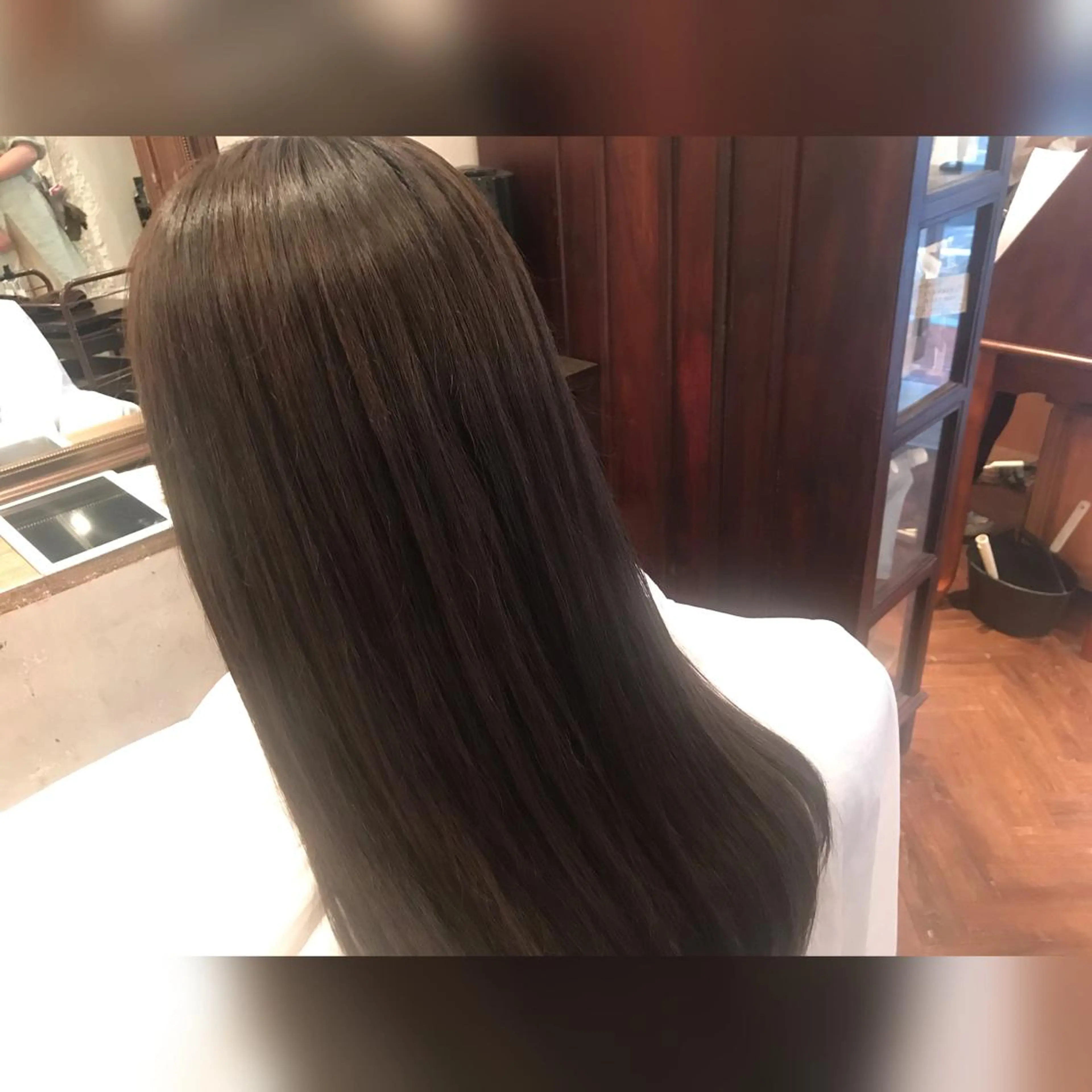 ロング カラー ブラウンカラー ナチュラルブラウン マイ 【川口】のヘアスタイル