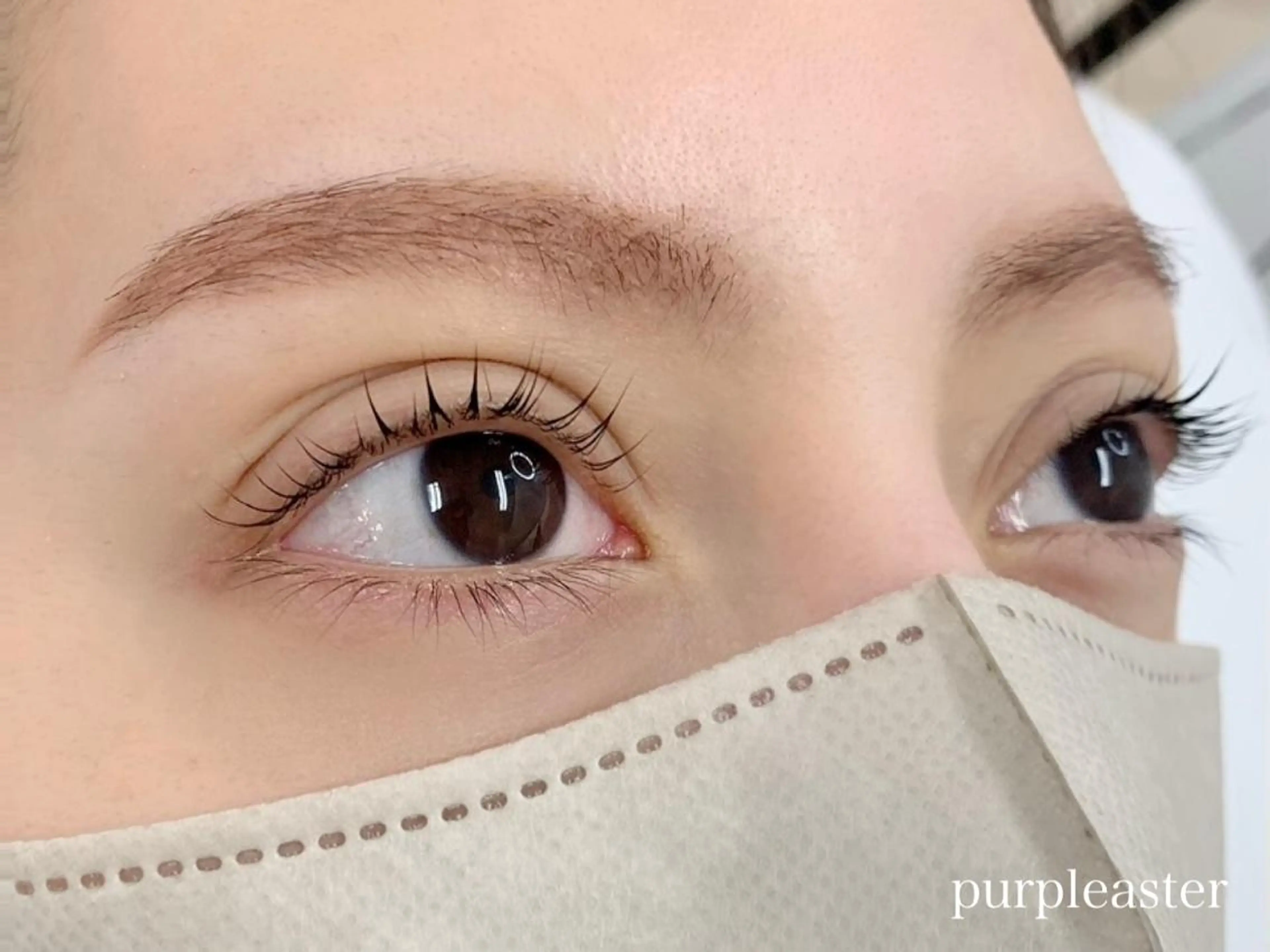 マツエク・マツパ purple aster名駅店所属・パープルアスター/ mako🐈‍⬛🤍のマツエク・マツパデザイン