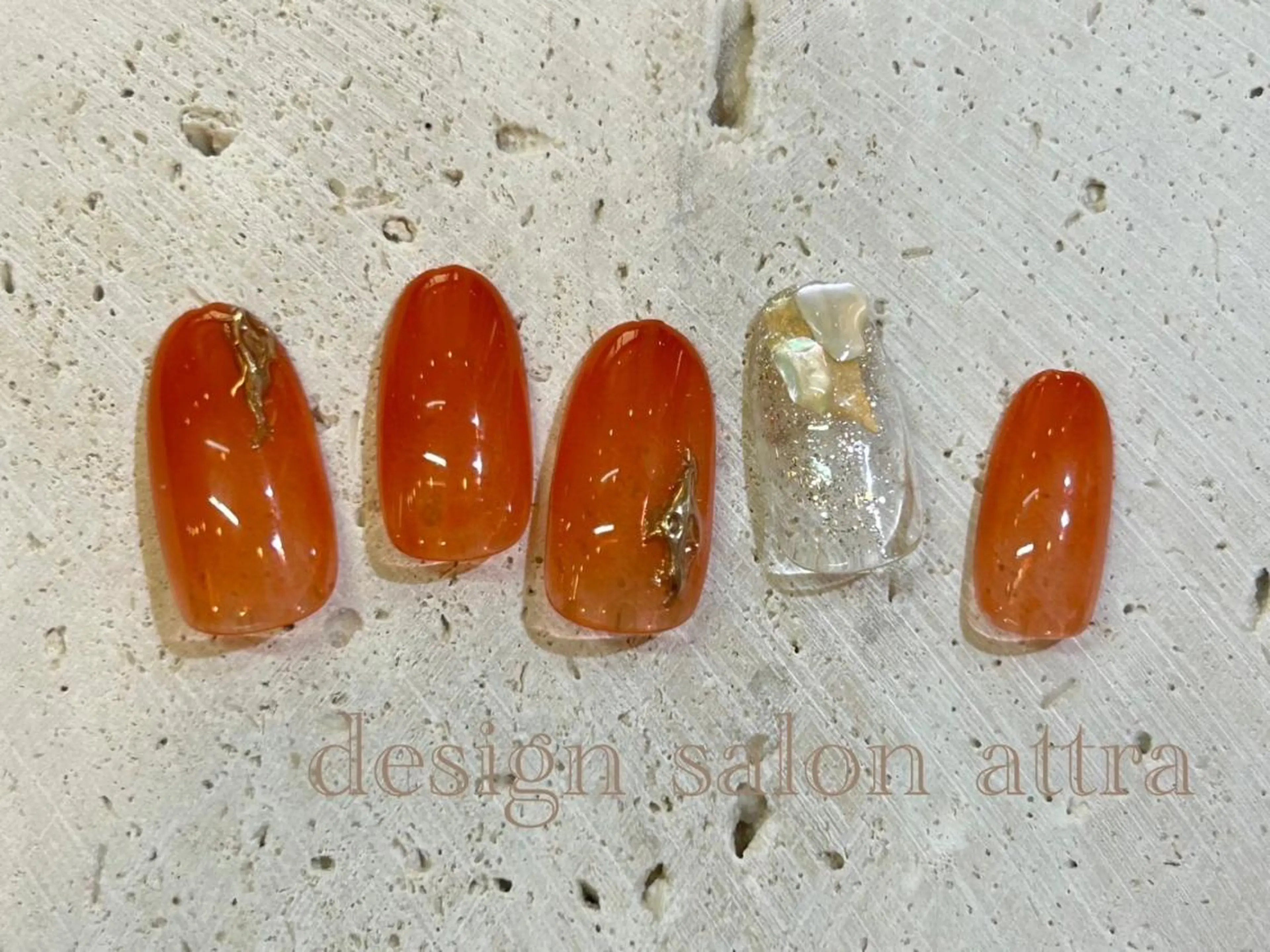 ネイル シンプルネイル ハンドネイル 根津 綾子のネイルデザイン