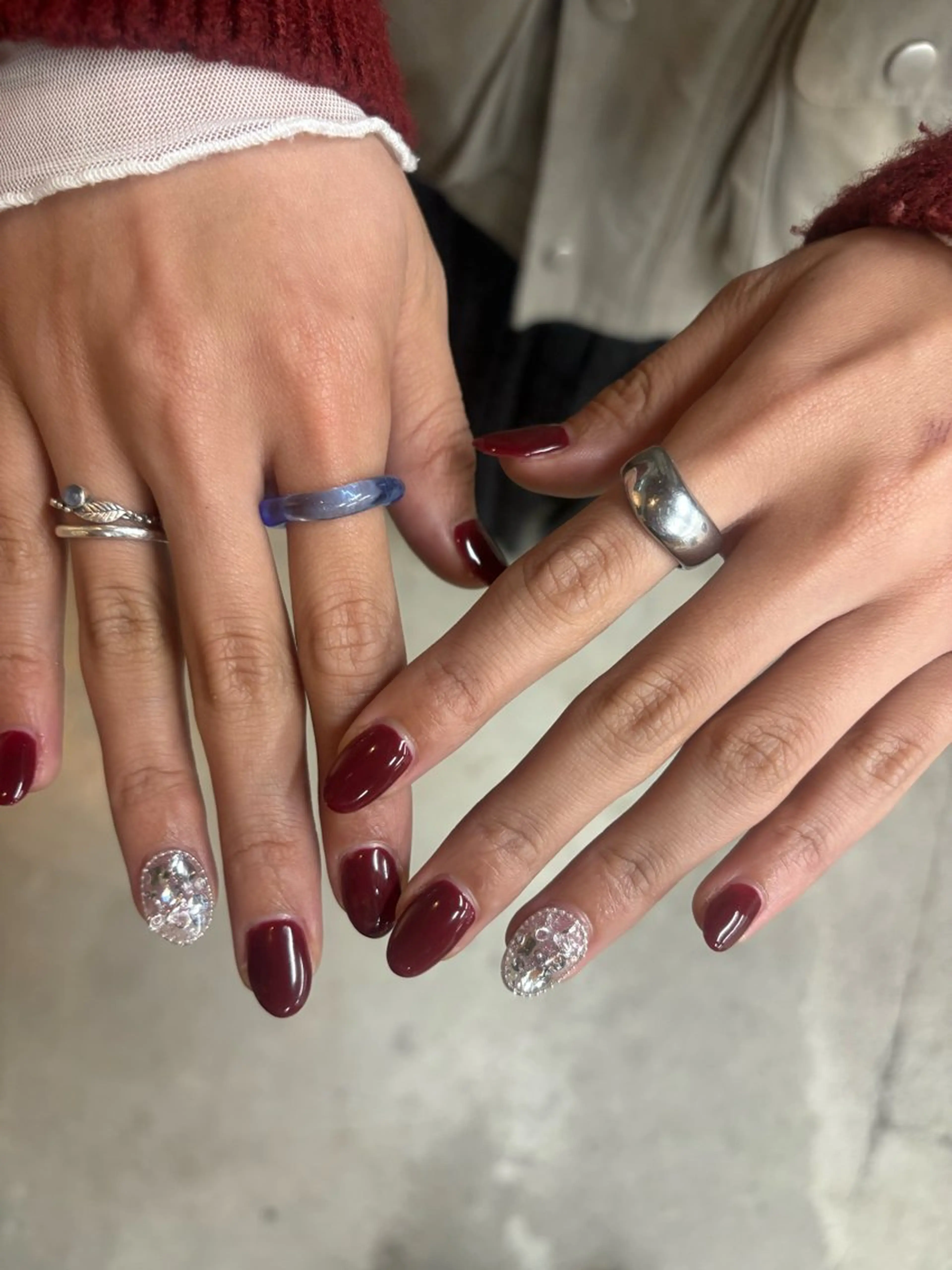 ネイル アートネイル ハンドネイル 水谷 咲穂のネイルデザイン