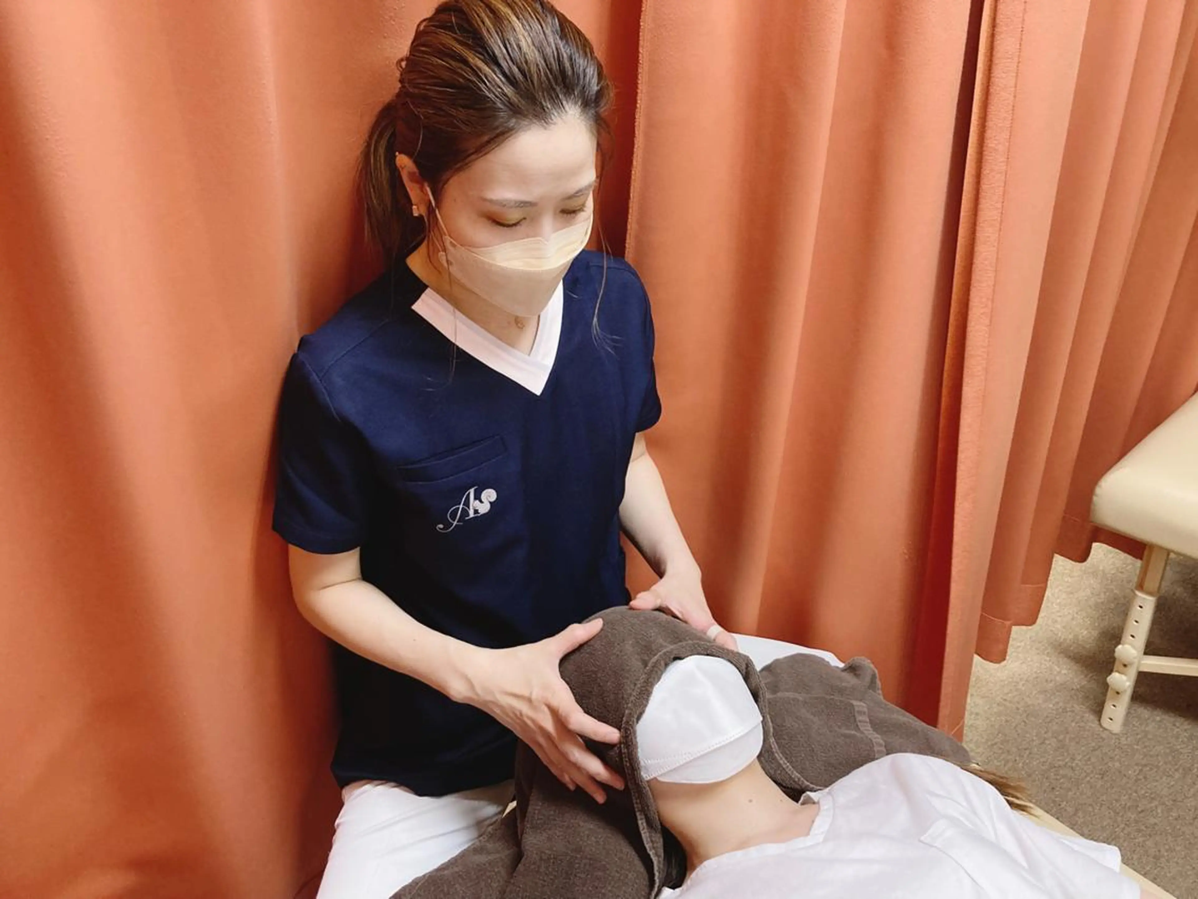 ドライヘッドスパ+整体〔ストレートネック整体/肩甲骨はがし〕　30分の写真