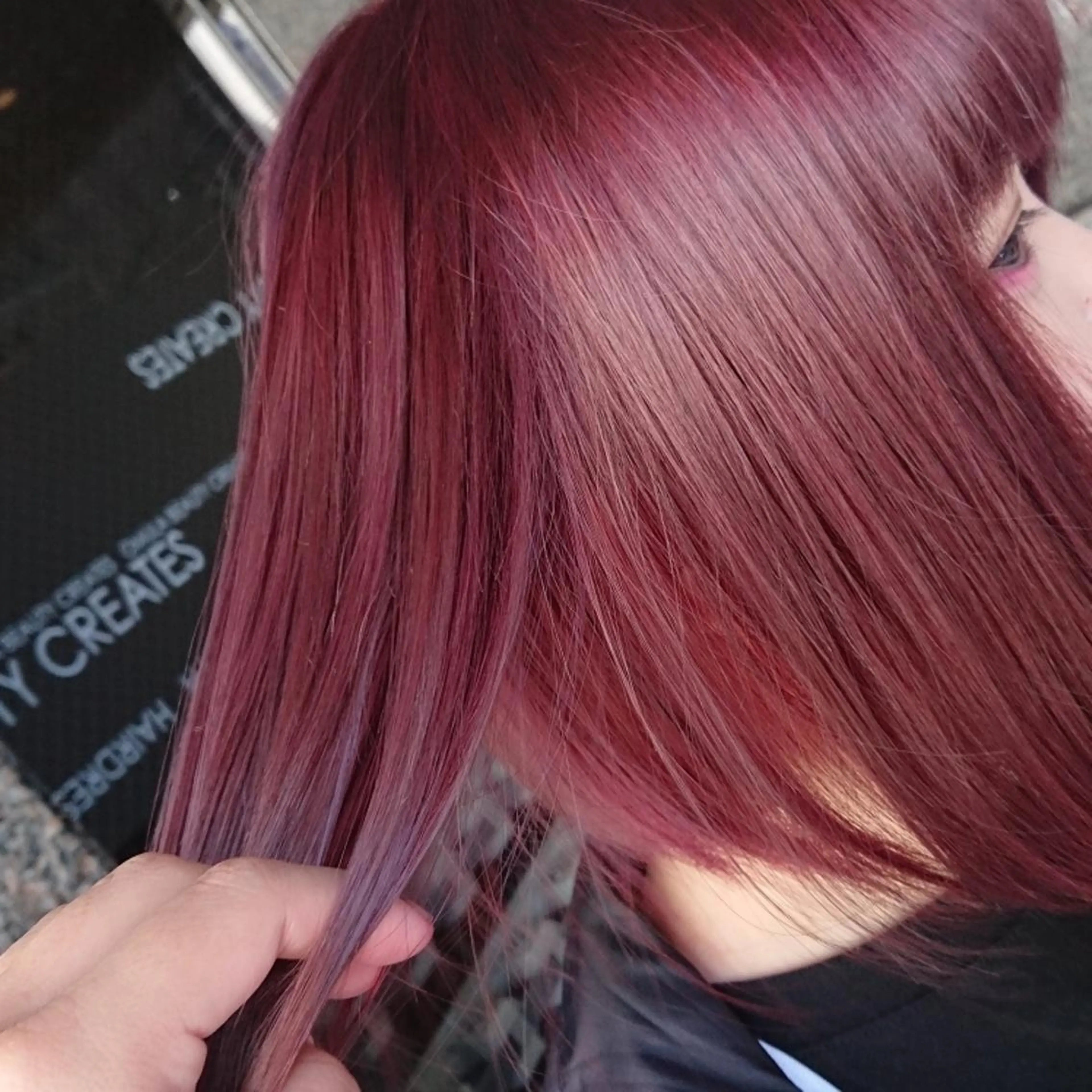 ミディアム カラー ヘアアレンジ 顔まわりデザイン🌿 ふじこのヘアスタイル