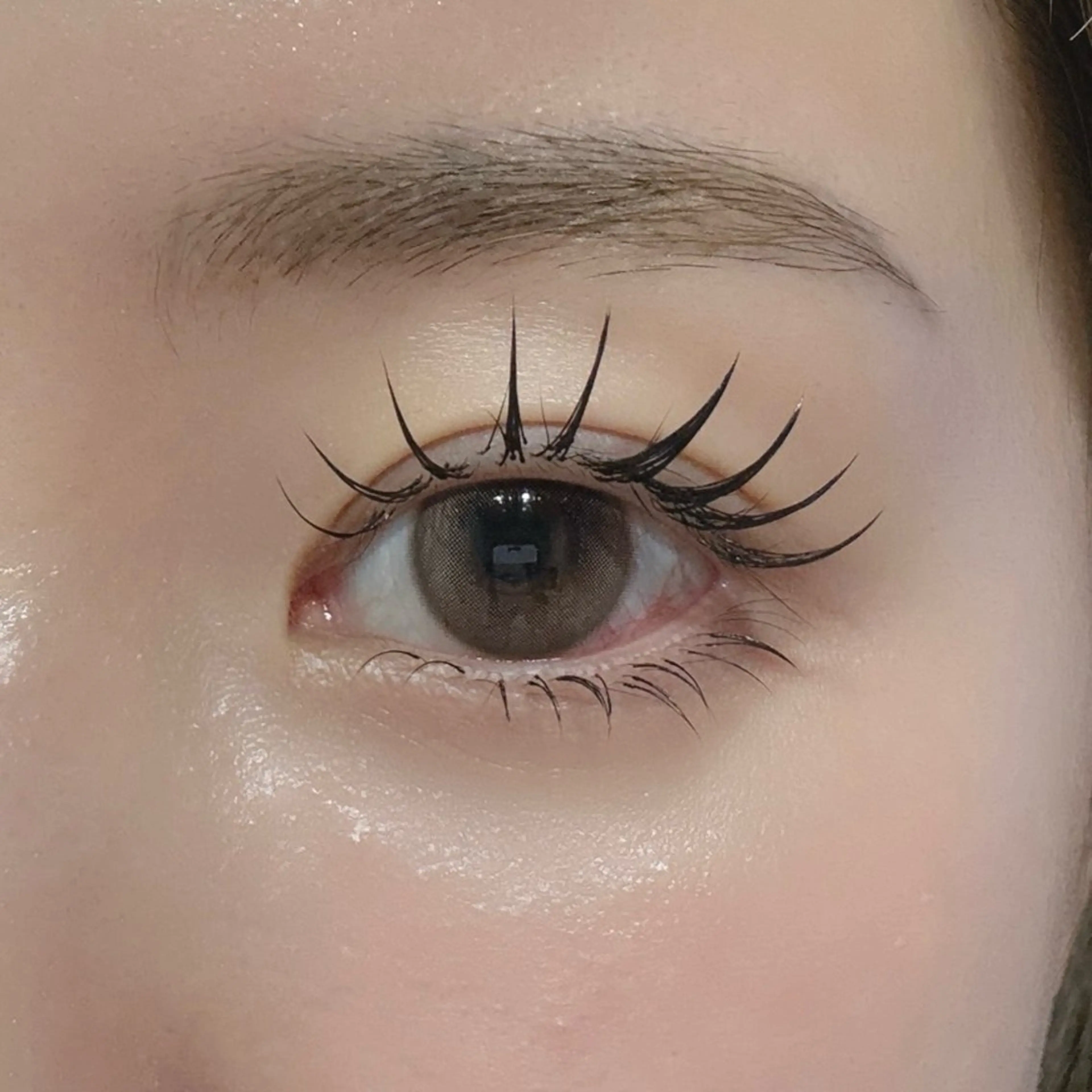 マツエク・マツパ フラットラッシュ 下まつげエクステ akari❤️ 中目黒🌼LEDのマツエク・マツパデザイン