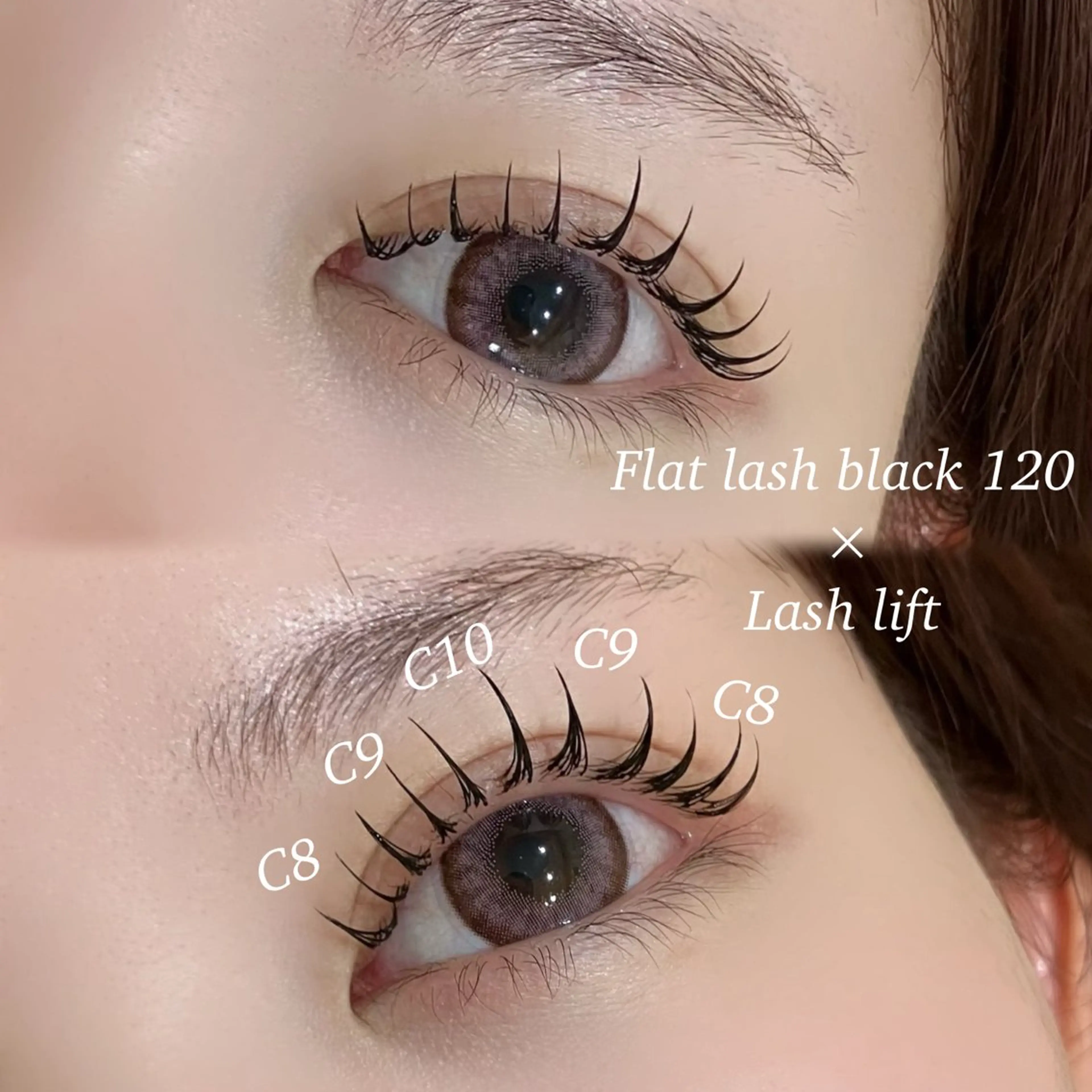 マツエク・マツパ bunny eyes 有本のマツエク・マツパデザイン