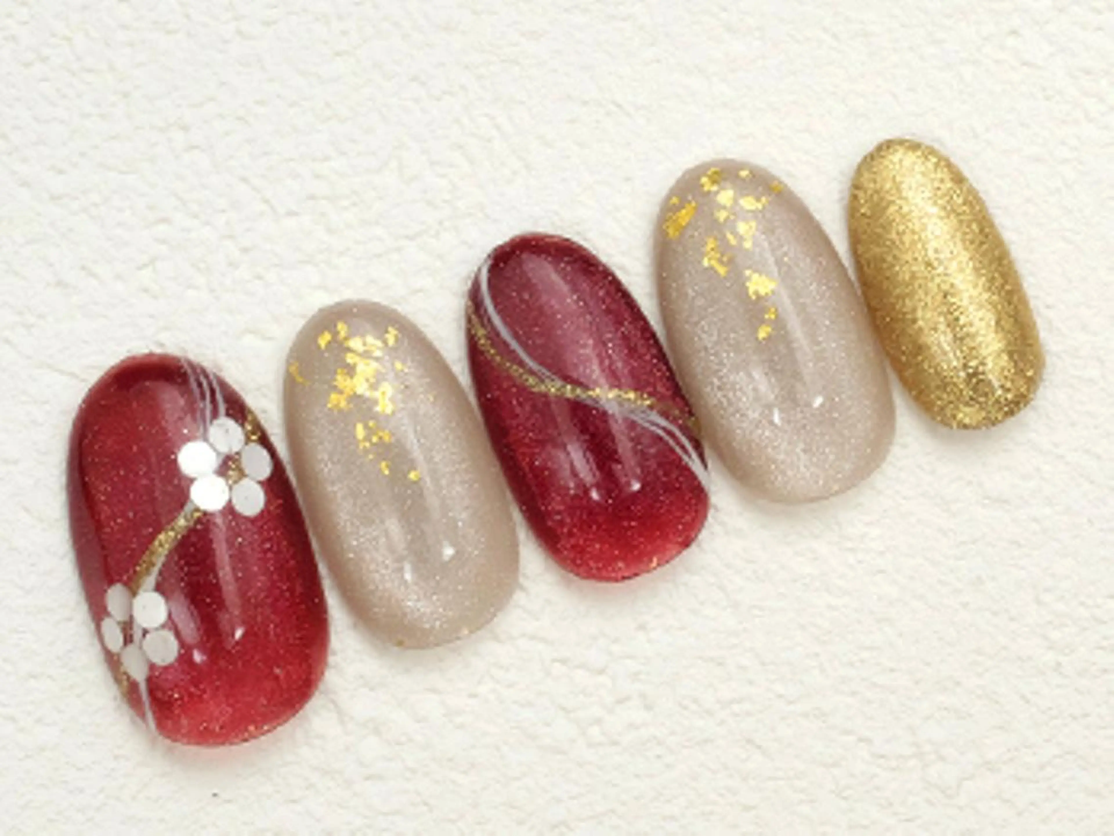 ネイル ハンドネイル 池袋💖ネイル 定額コースのネイルデザイン