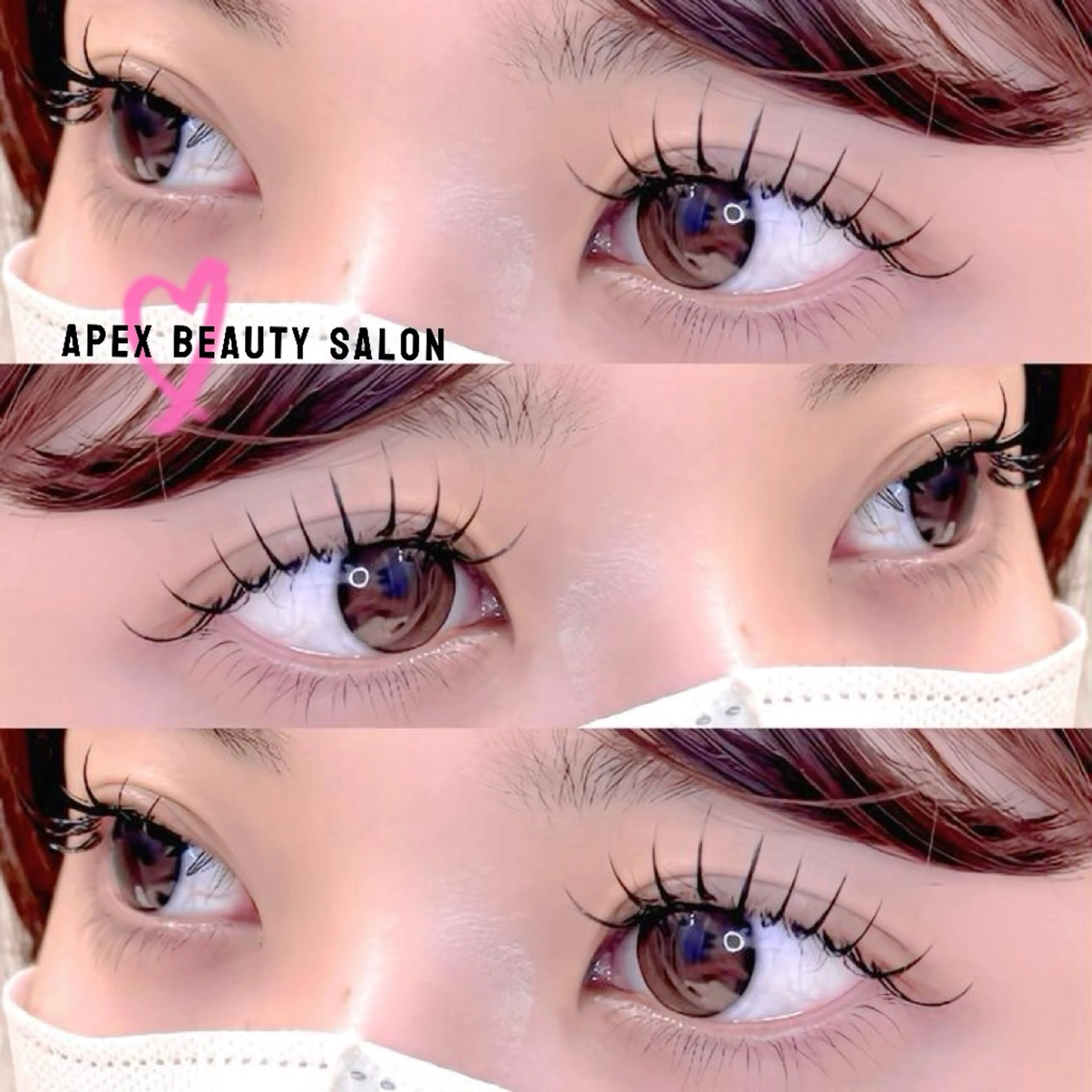 マツエク・マツパ APEX EYELASHのマツエク・マツパデザイン