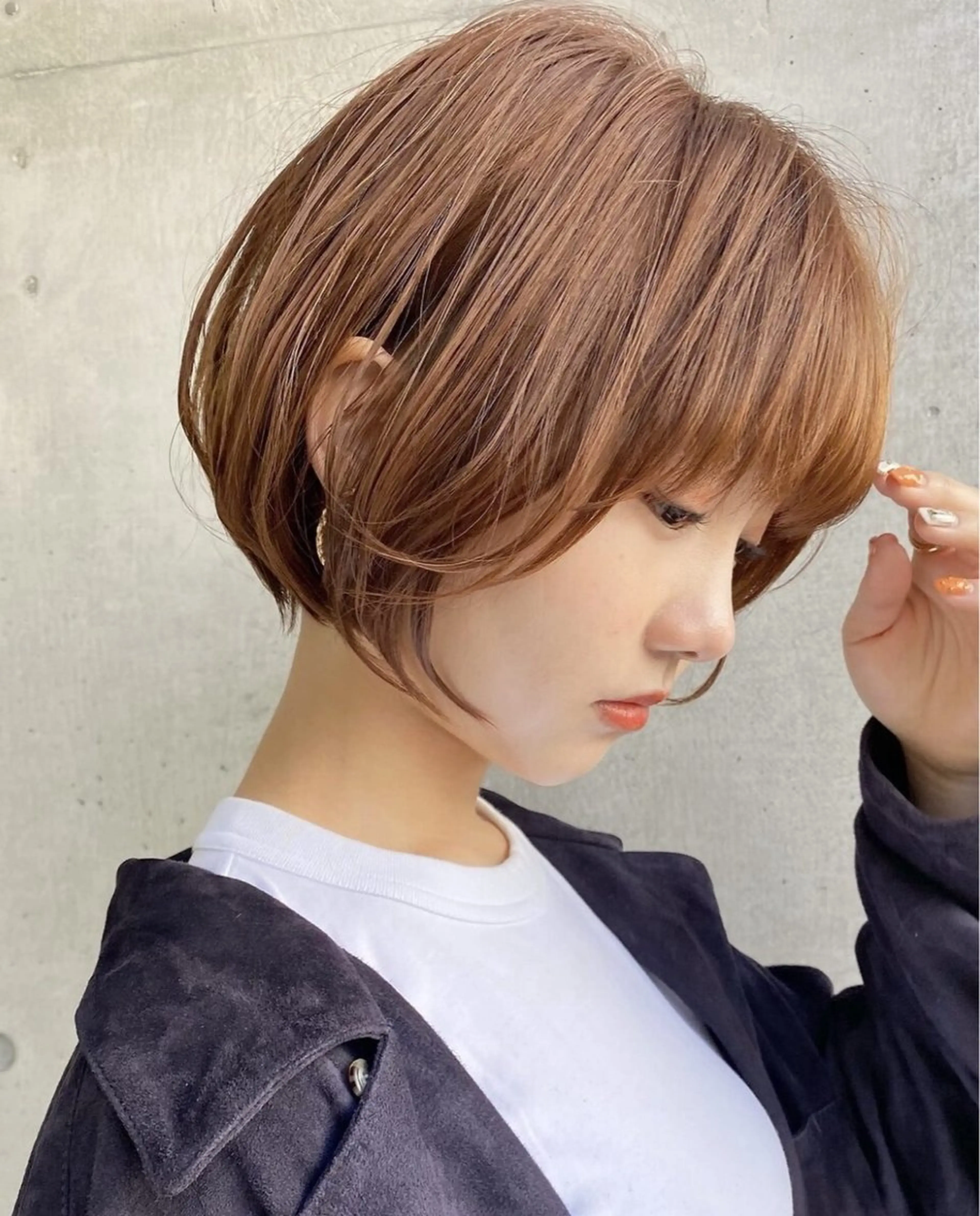 カラー(ブリーチなしフルカラー)＋Aujua最高級トリートメント[メンズ、レディース歓迎]の写真