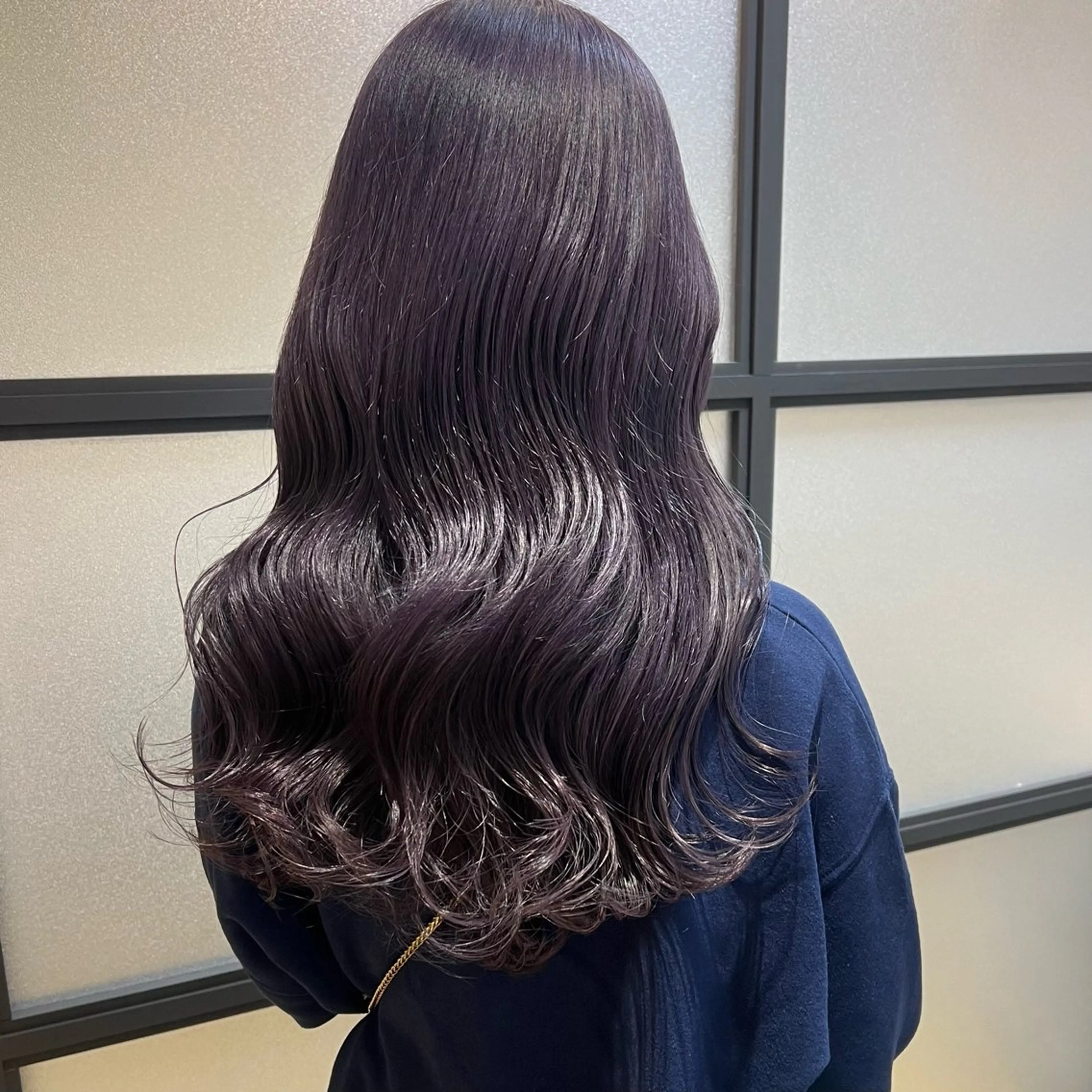 ロング カラー 艶カラー/韓国顔周り 🎀mamiのヘアスタイル