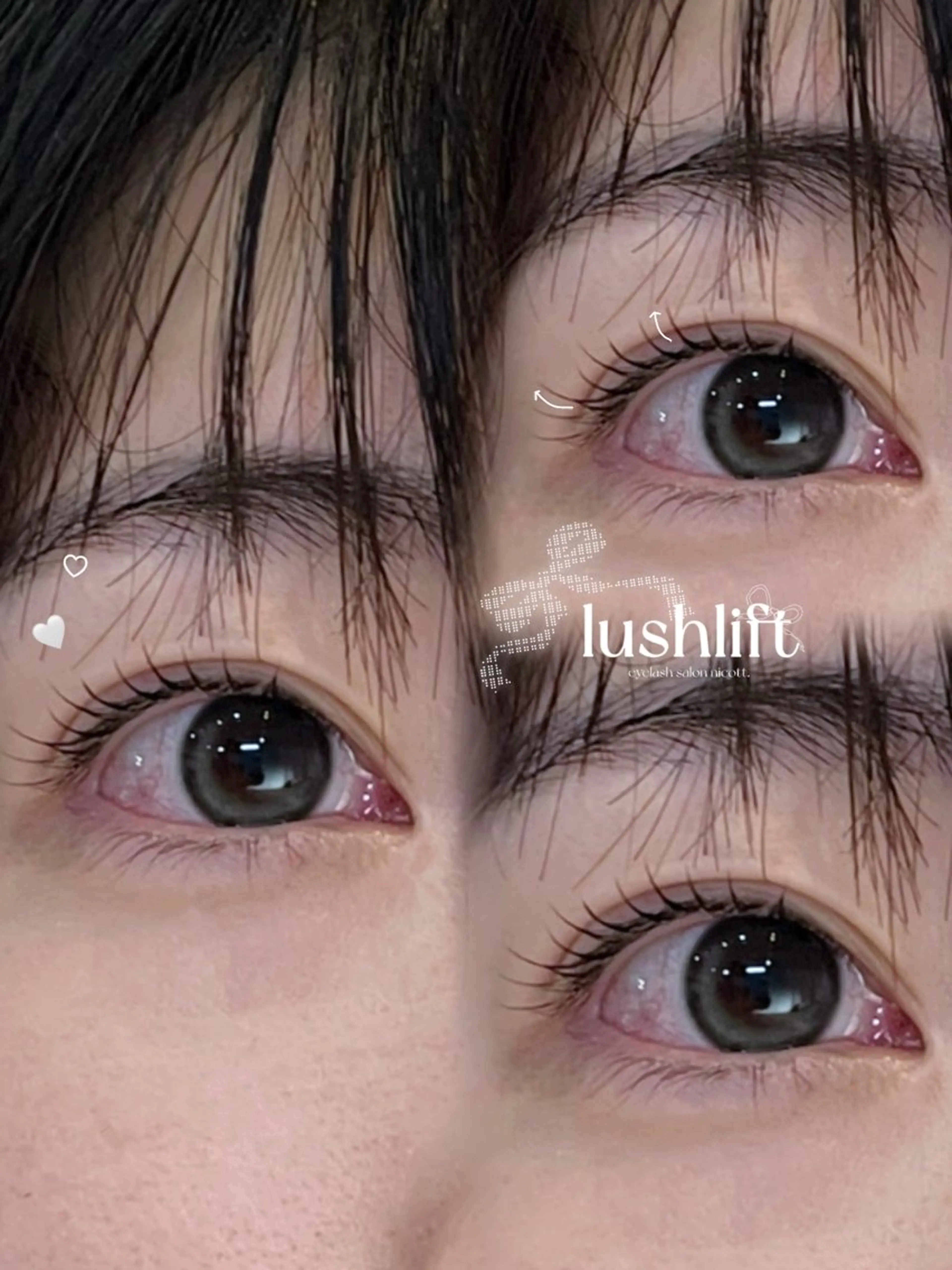 【2回目以降の方限定✨️】上まつげパーマ🎀アイシャンプー+コーティング付き🪄︎︎の写真