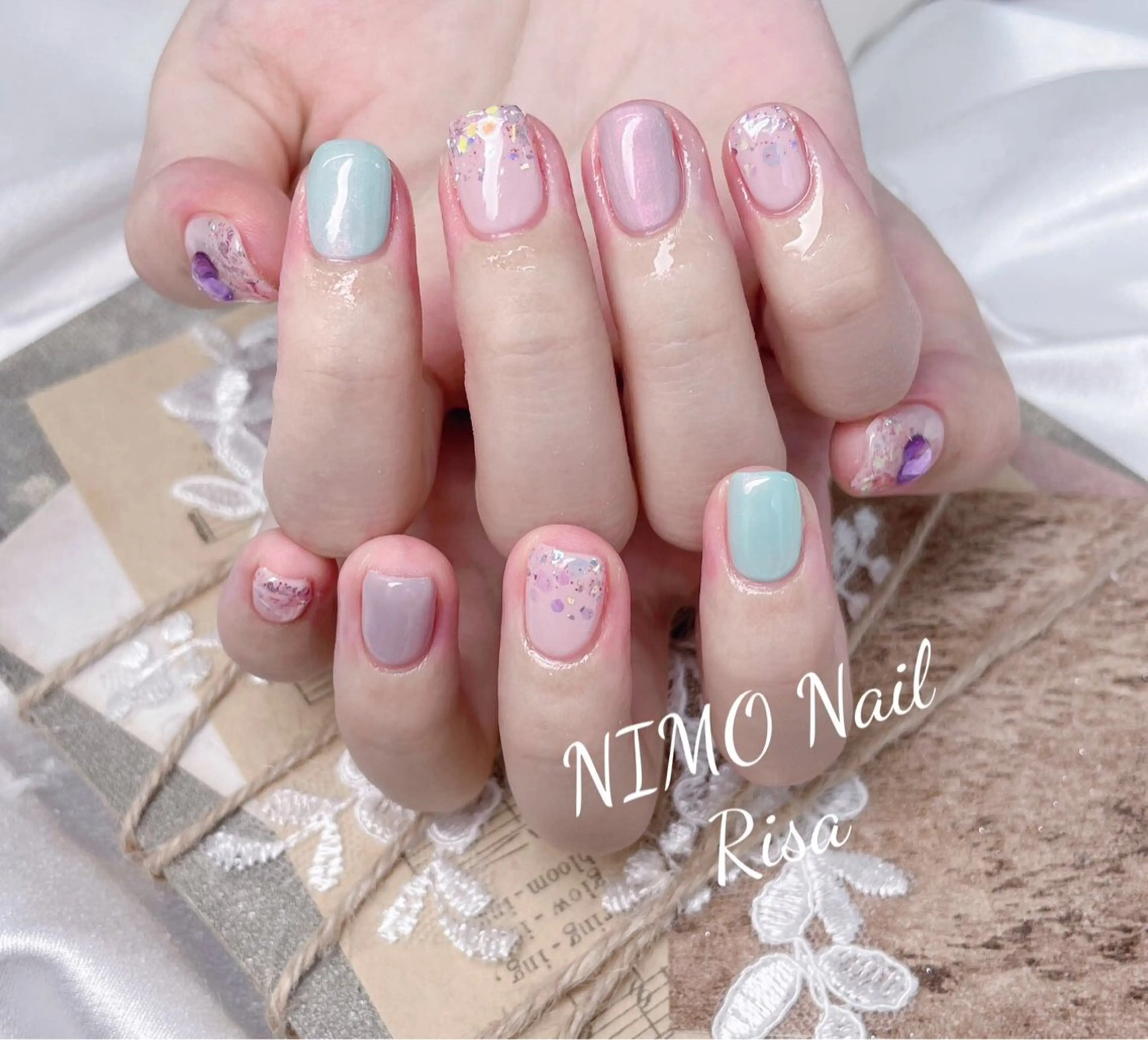 ネイル RI SA☀️ リサのネイルデザイン