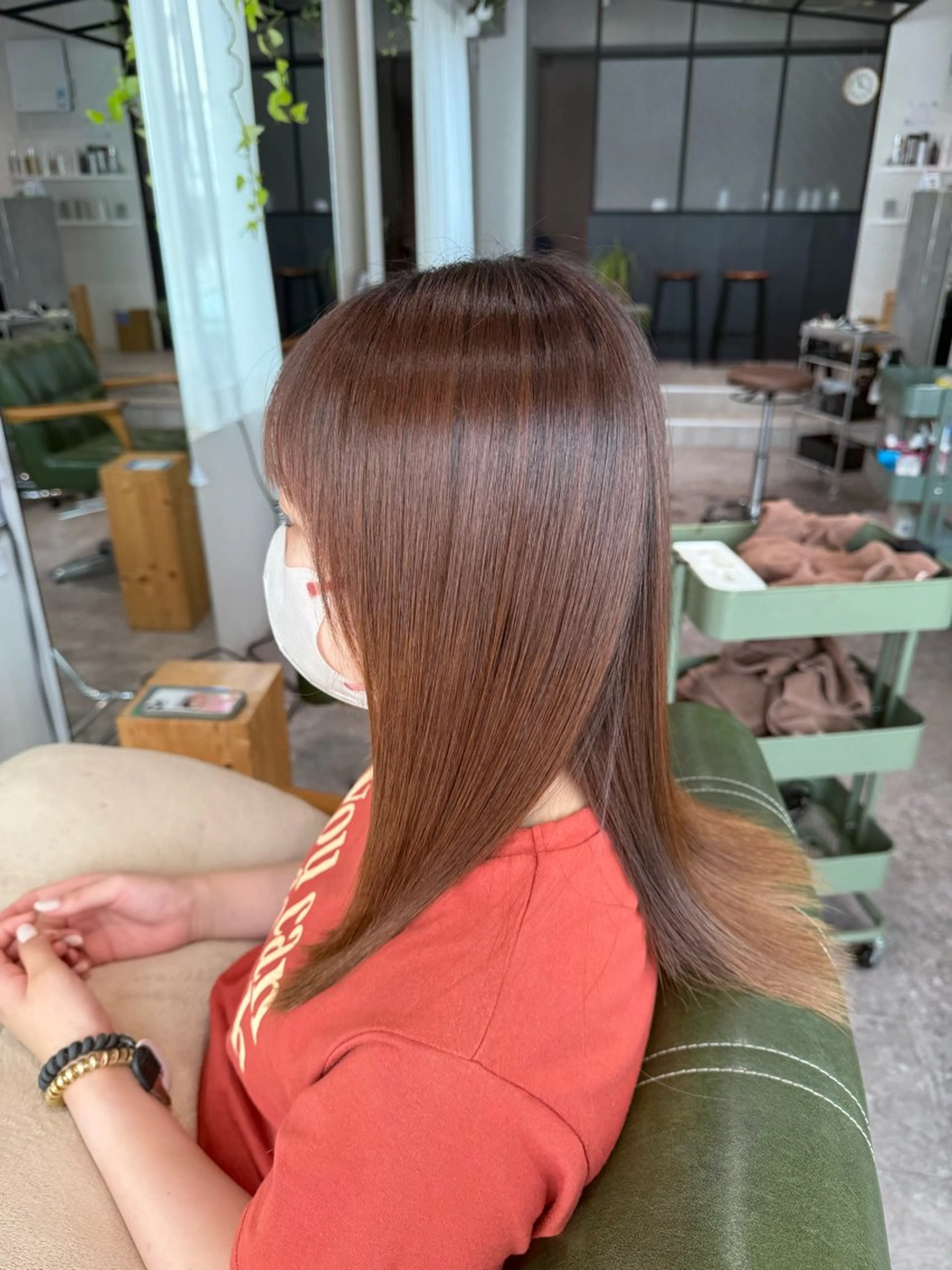 セミロング Lit.自由が丘（SENJYU自由が丘）所属・【髪質改善/美髪】 ⭐️川嶋 陸央⭐️のヘアスタイル