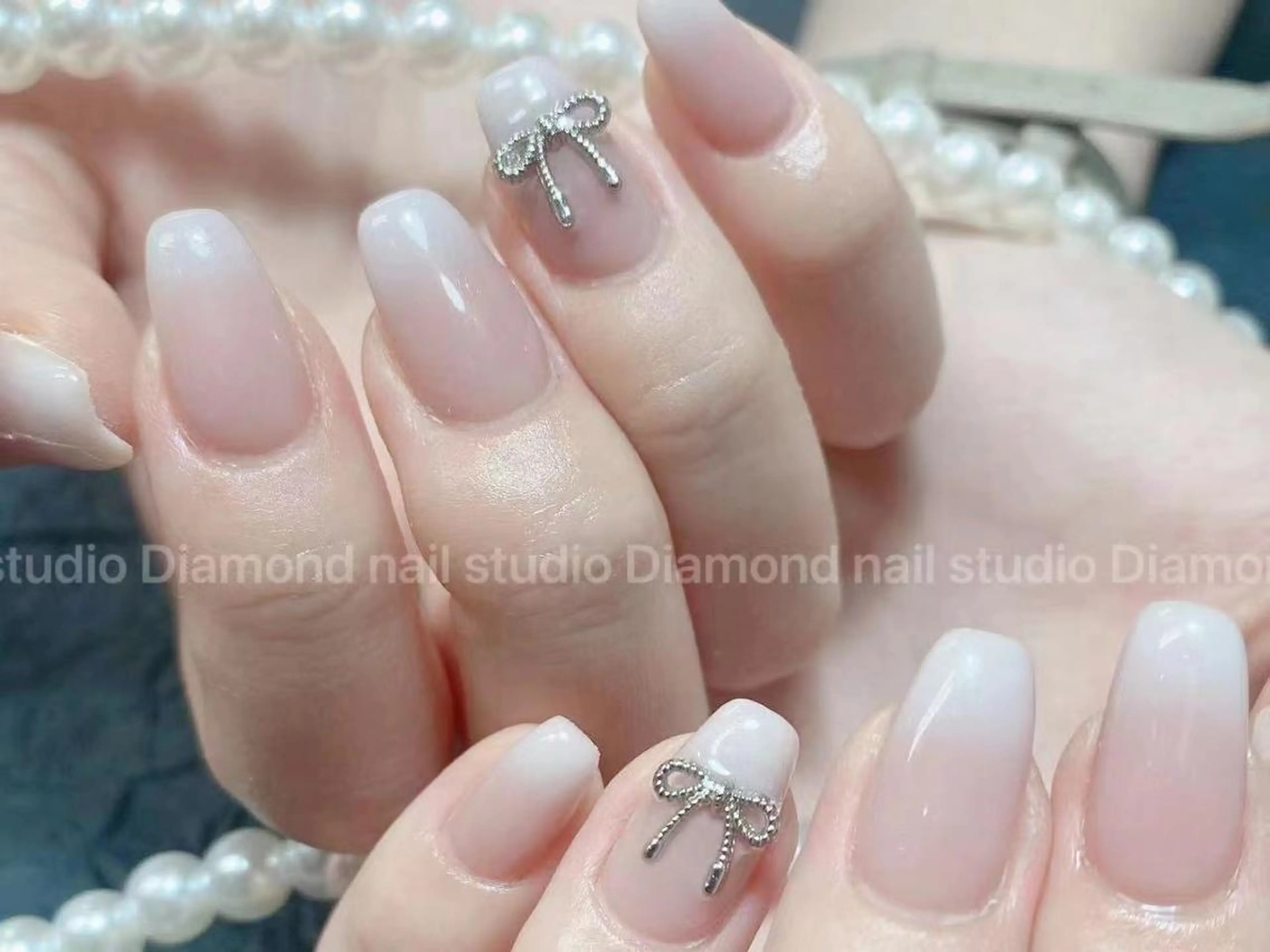 ネイル ハンドネイル ハンドケア Diamond 🚢のネイルデザイン