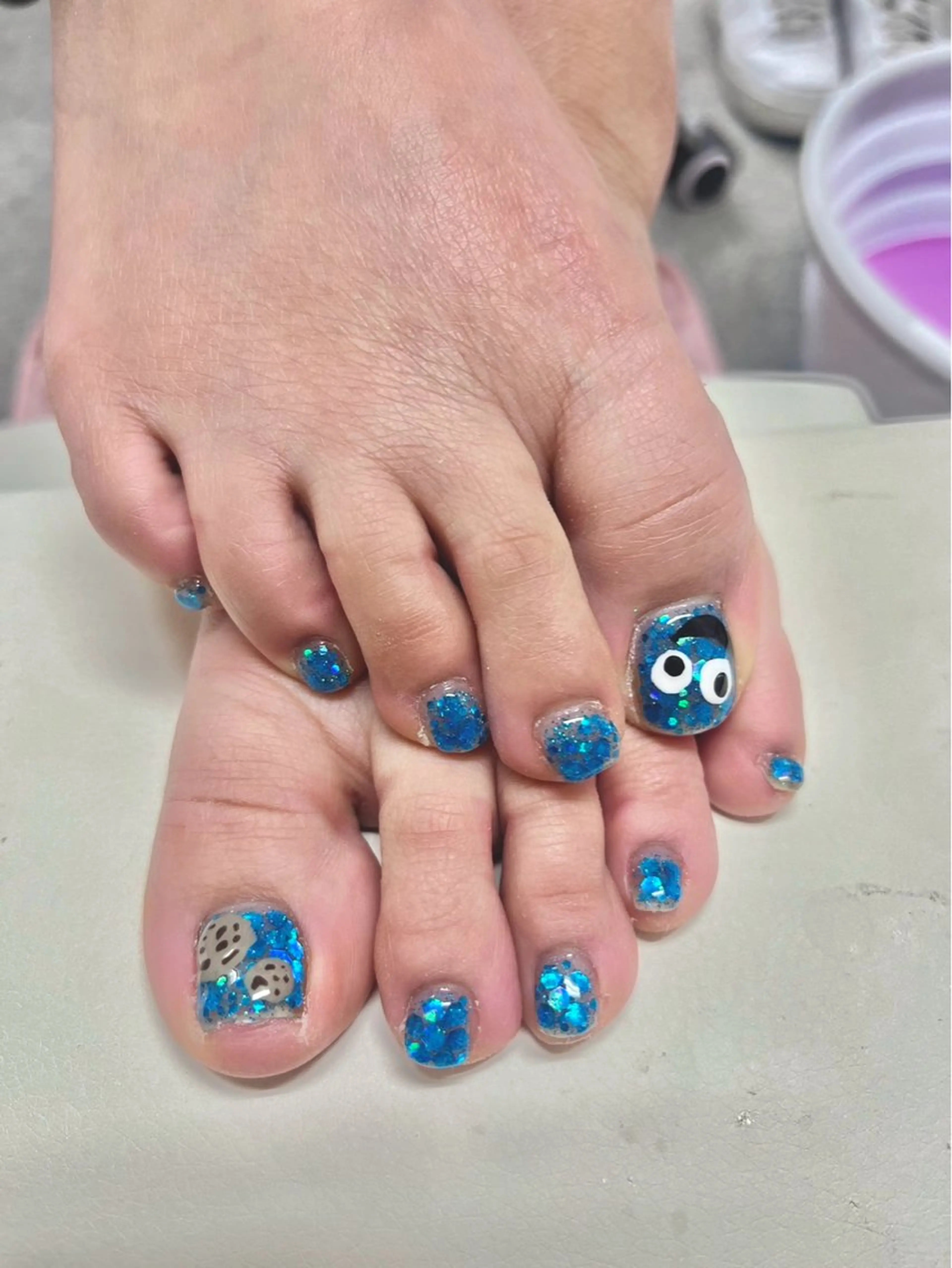 ネイル アートネイル 持ち込み フットネイル Satomi.t _Nailのネイルデザイン