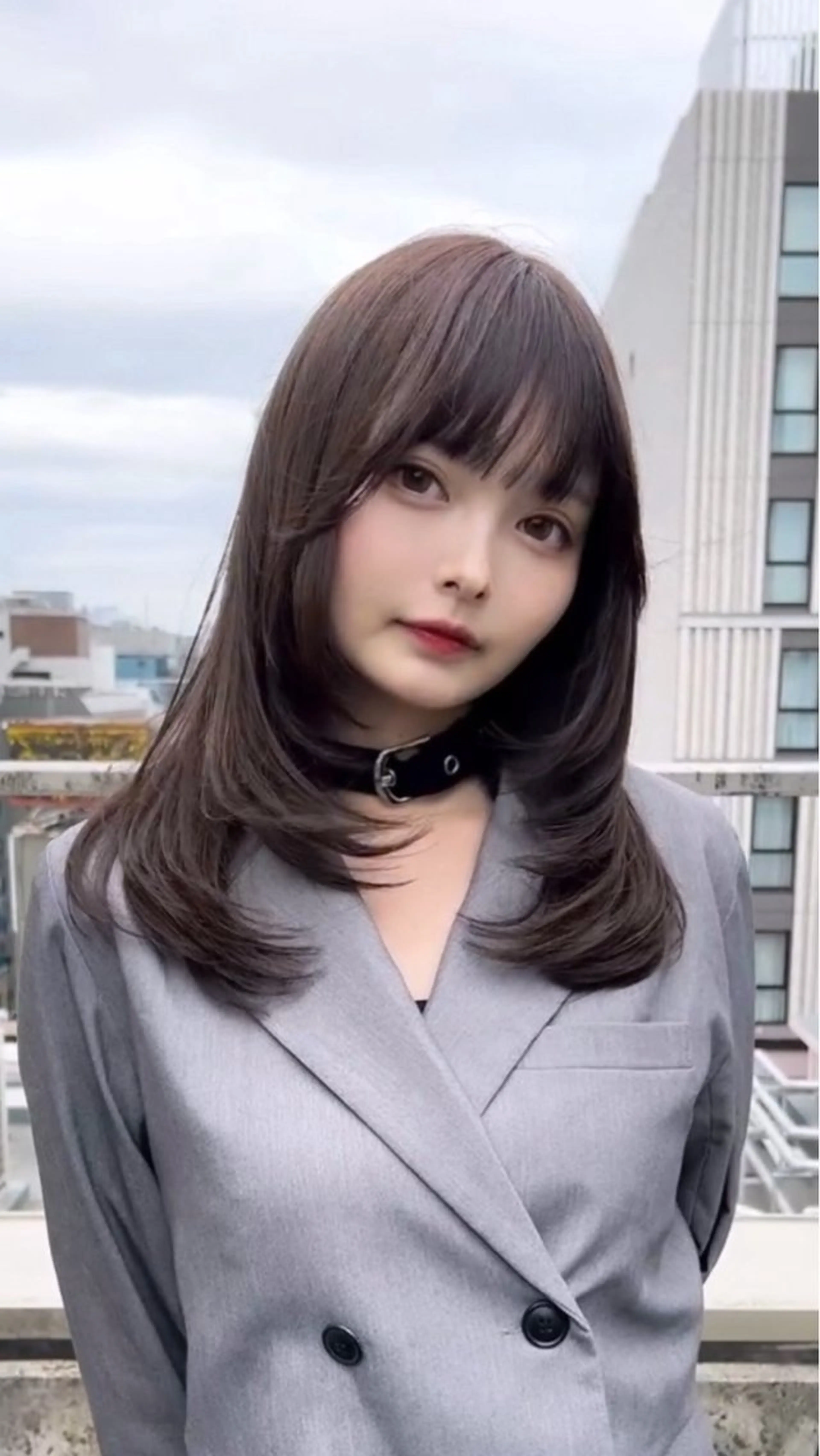 セミロング 髪質改善 縮毛矯正 トリートメント カット ヘアカラー トリートメント 🫧髪質改善 講師🫧🍎幹細胞のヘアスタイル