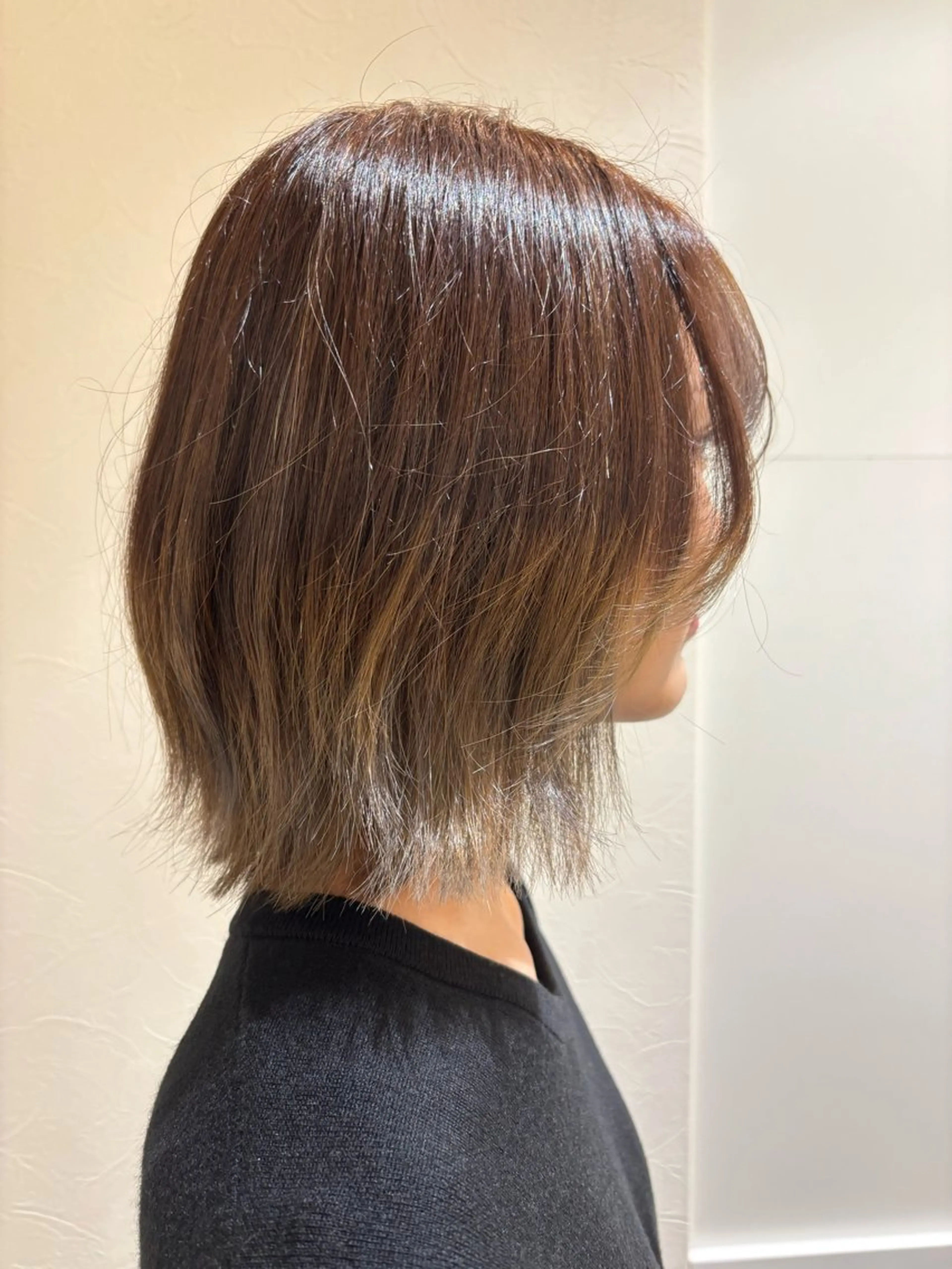 ミディアム 失敗しないパーマ 赤塚雄輝のヘアスタイル