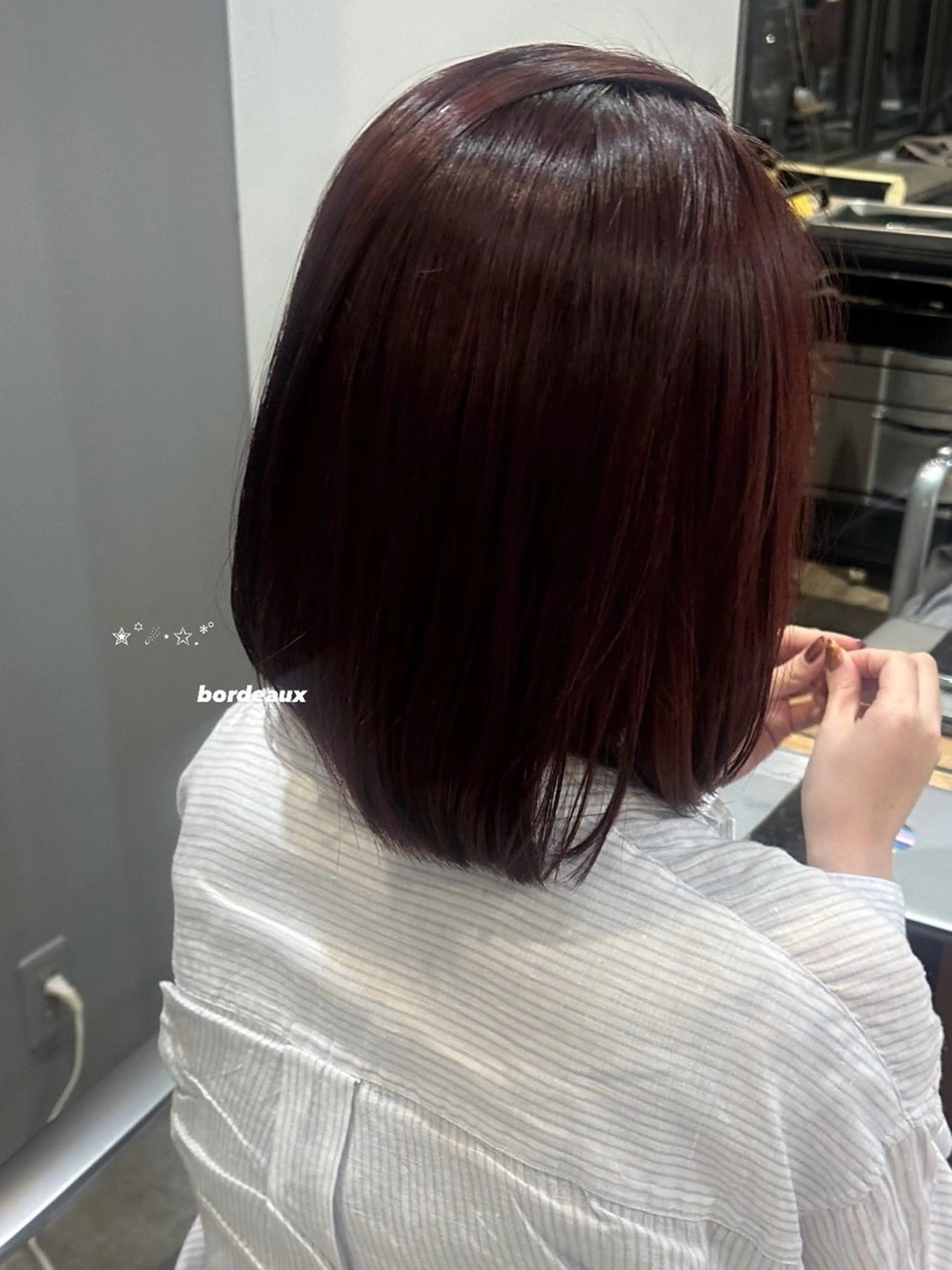 ミディアム カラー 暖色カラー/レイヤー 🌙 オノユリカのヘアスタイル