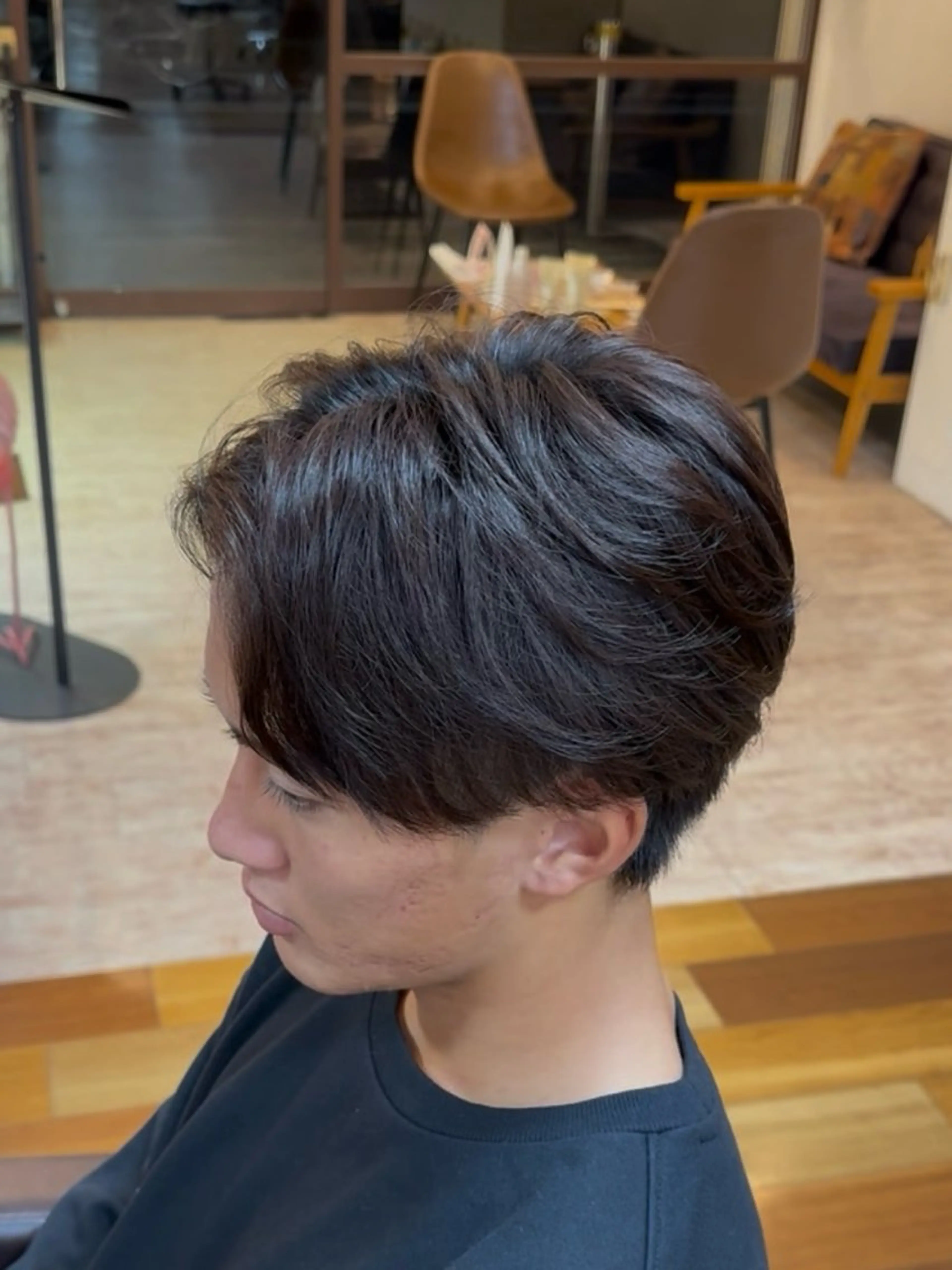 メンズ限定！曲がる縮毛矯正の写真