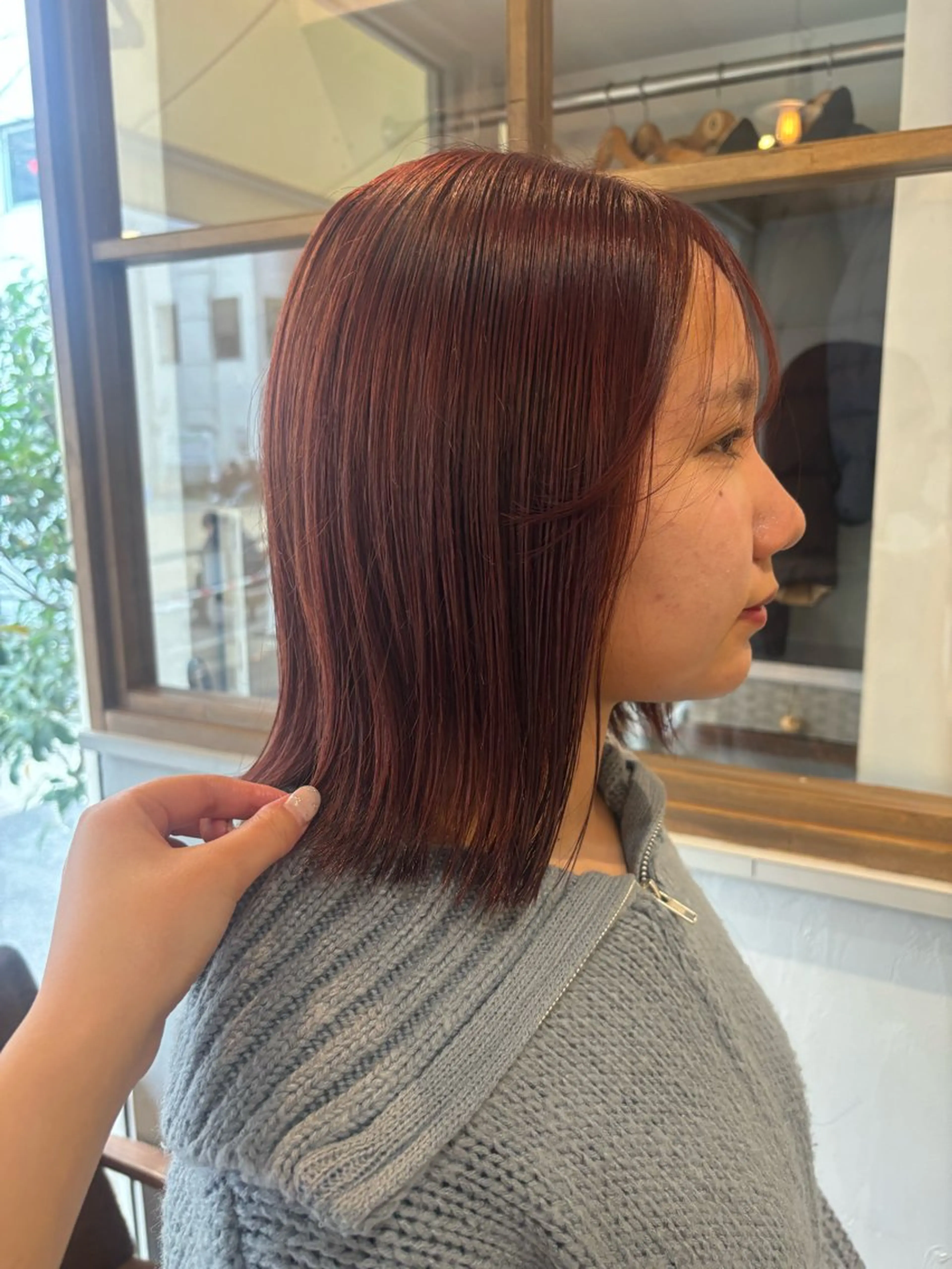 ミディアム カラー 中村 紀香のヘアスタイル